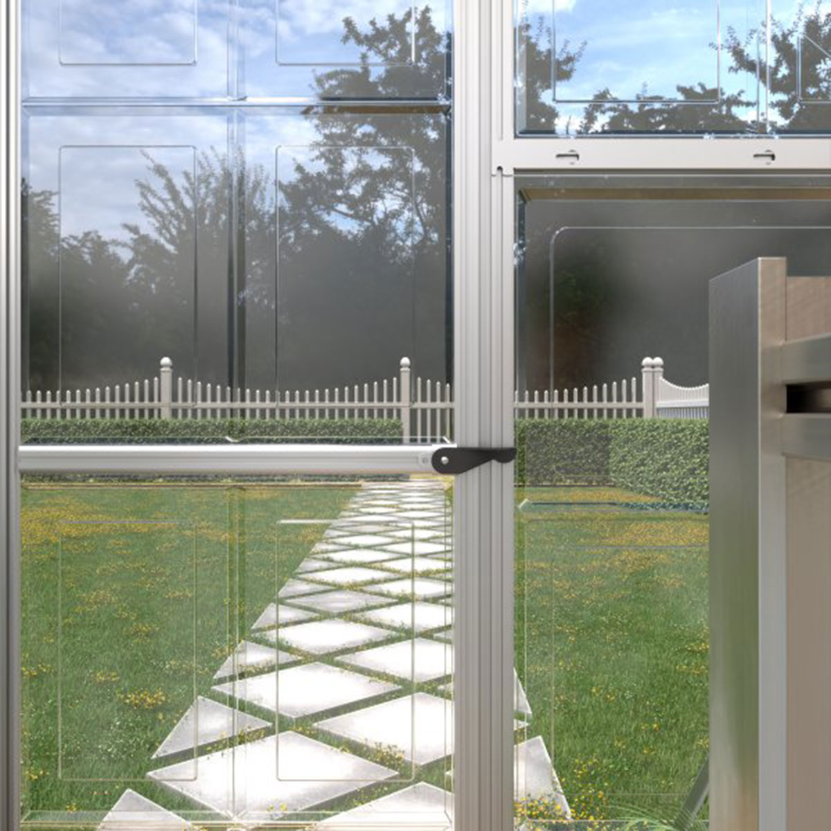 Växthus Gardeney Crystal 4,4 m²