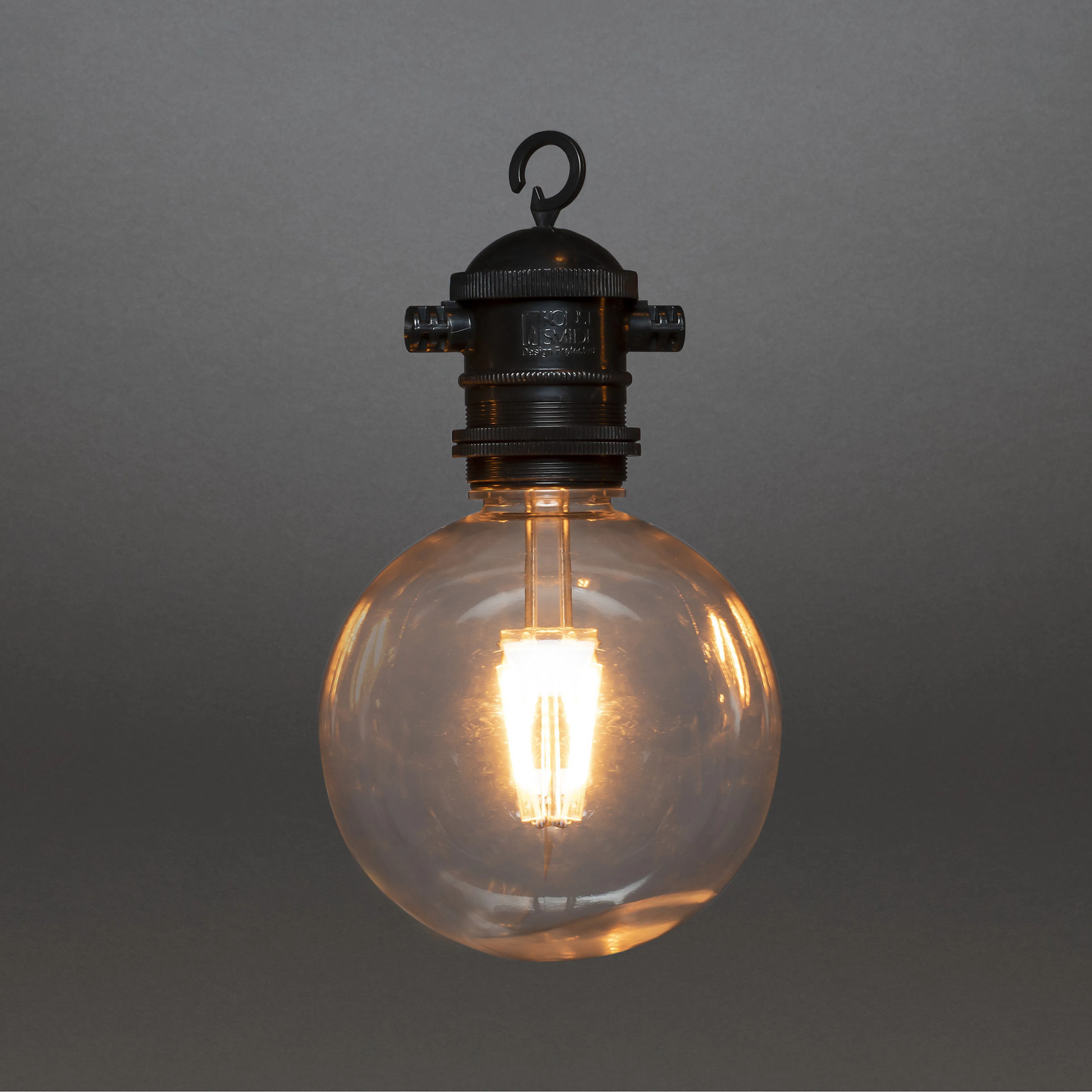 Ljusslinga Gnosjö Konstsmide Utbytbara LED-lampor E27 5st Amber Dimmer