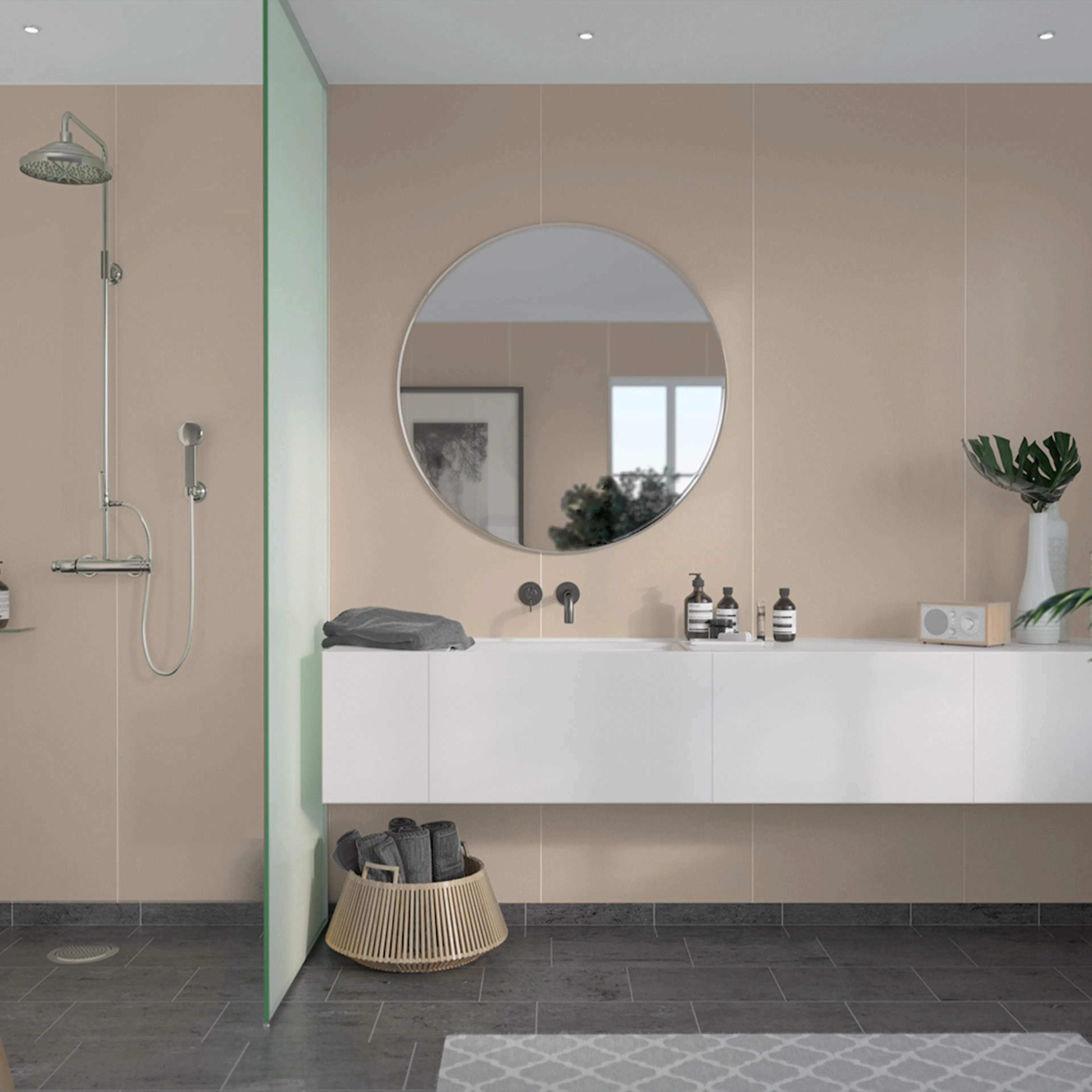 Våtrumsskiva Fibo Light Sand 5233-M10 EM