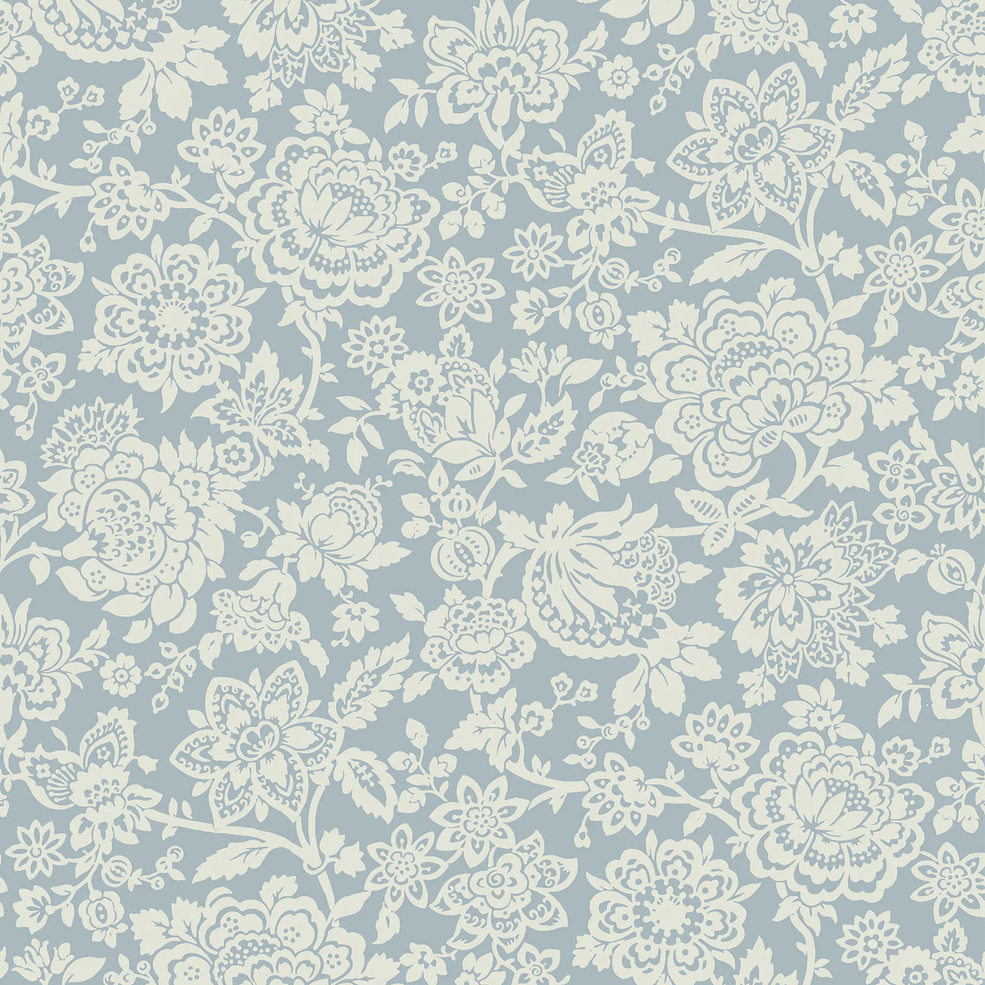 Tapet Laura Ashley Trailing Laurissa Pale Seaspray Blå 121073