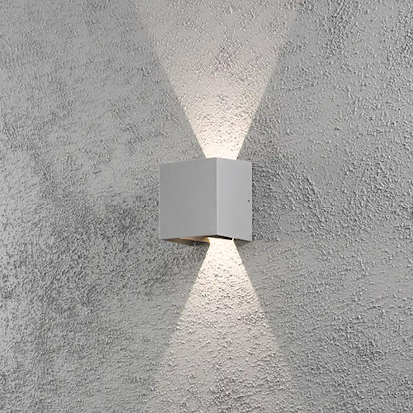 Vägglykta Gnosjö Konstsmide Cremona High Power 2x3W LED