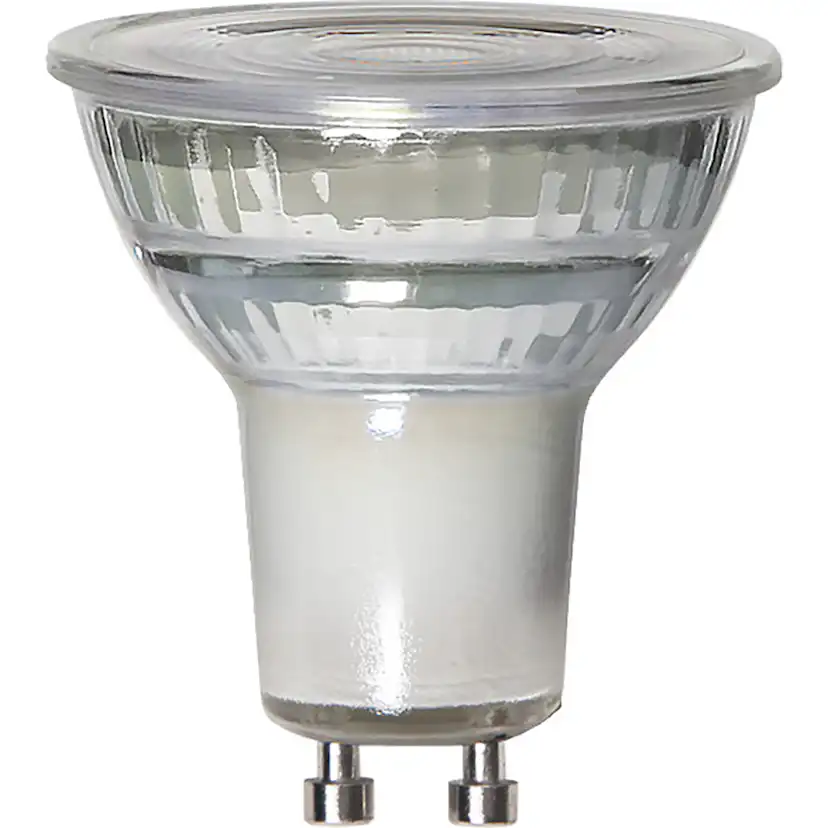 LEDlampaGU10MR16 Star Trading Spotlight Glass
