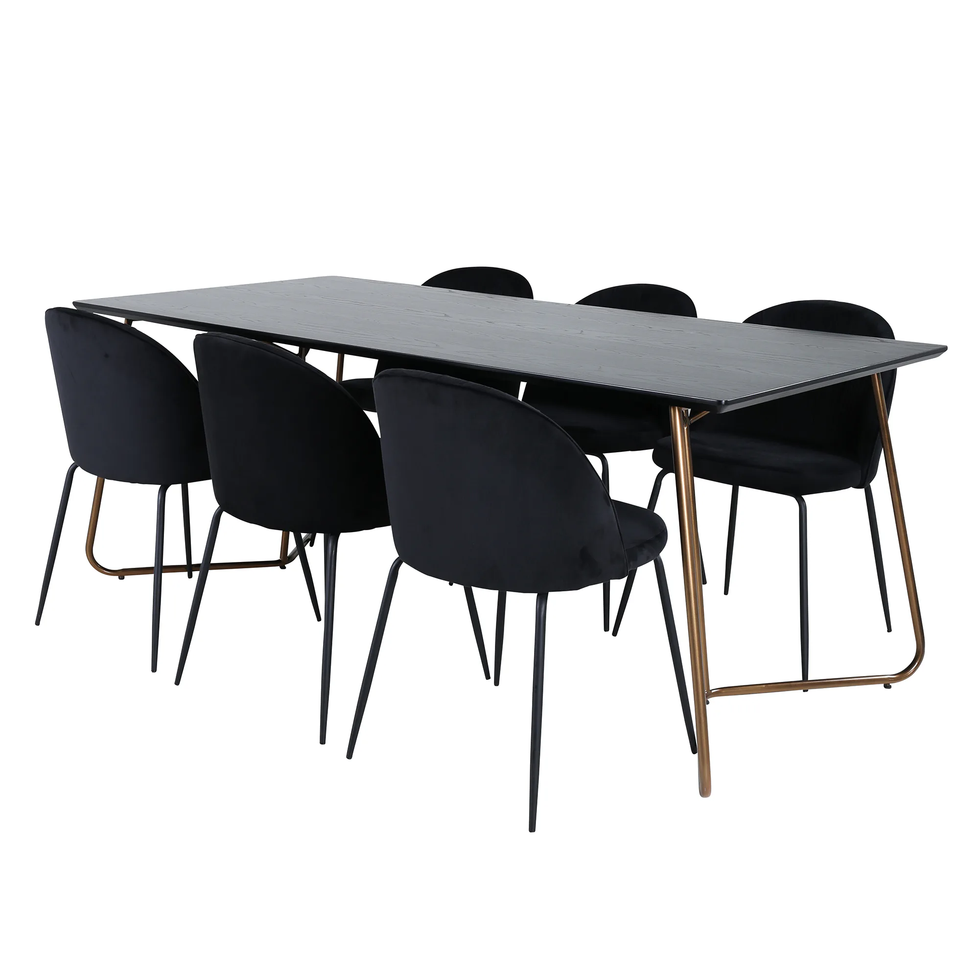 Matgrupp Venture Home Annika med 6 Wrigley Stolar