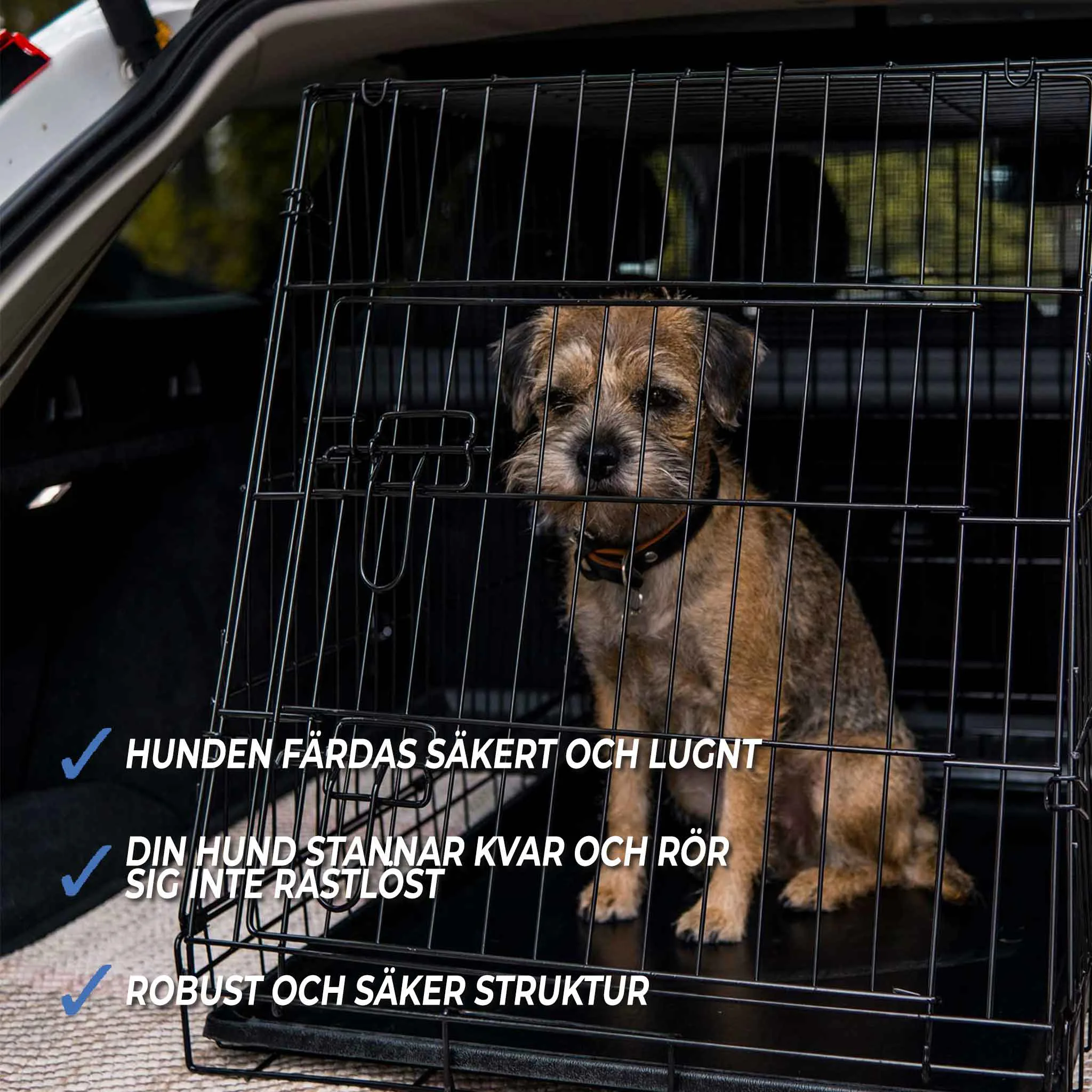 Hundbur Trekker Halvkombi L