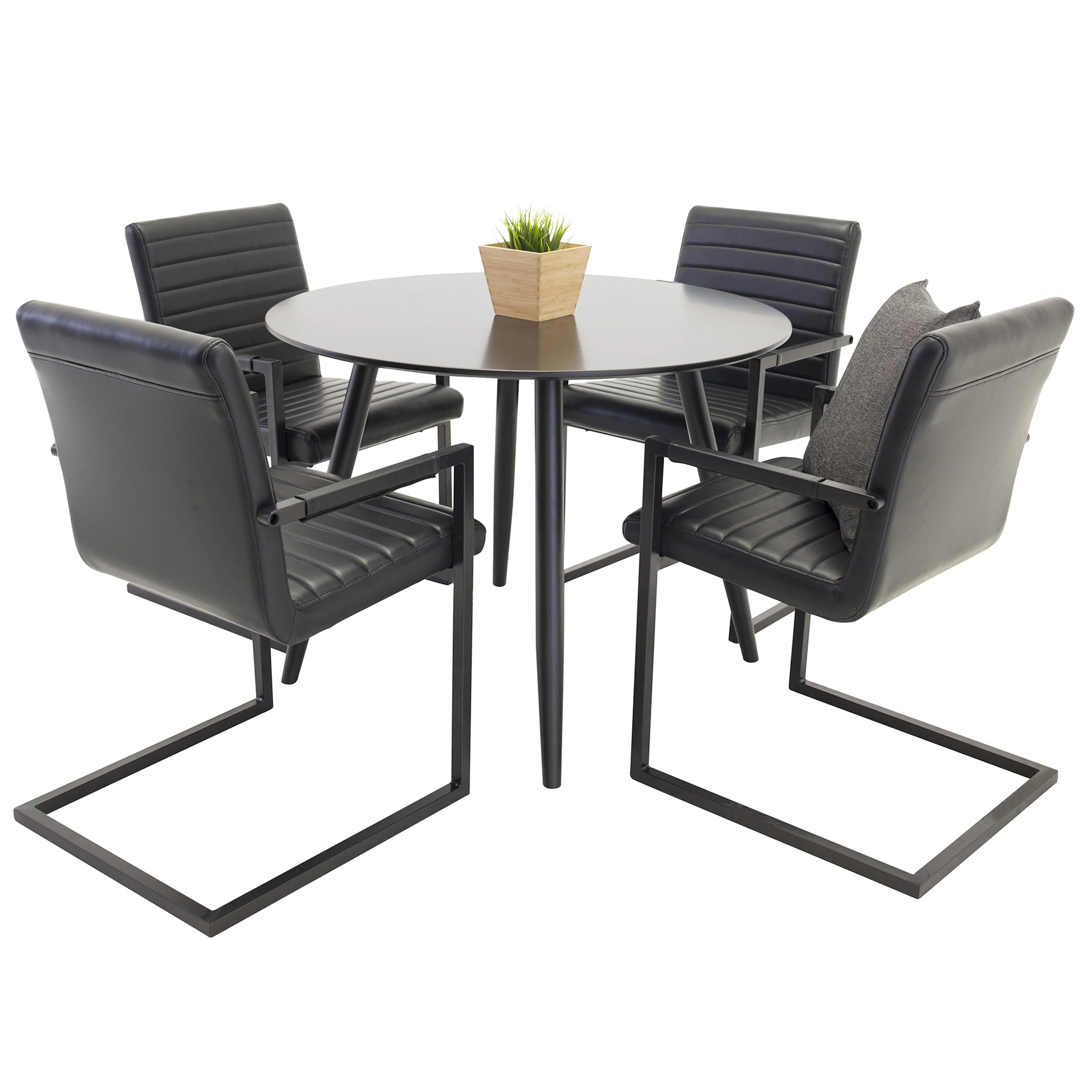 Matgrupp Venture Home Plake med 4 Asta Stolar