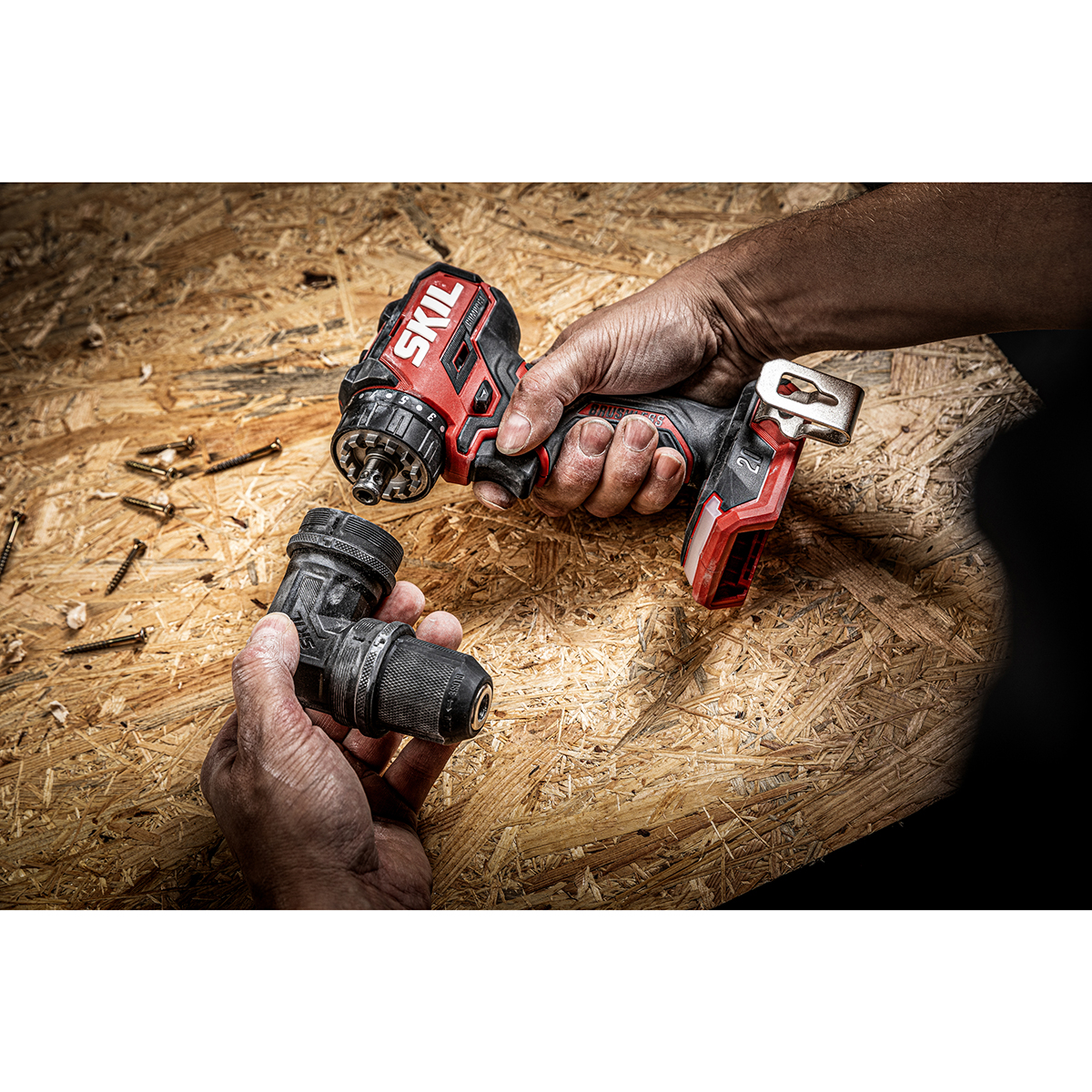 Borrmaskin SKIL 3066HC Compact Batteridriven Kolborstfri med Tillbehörssats