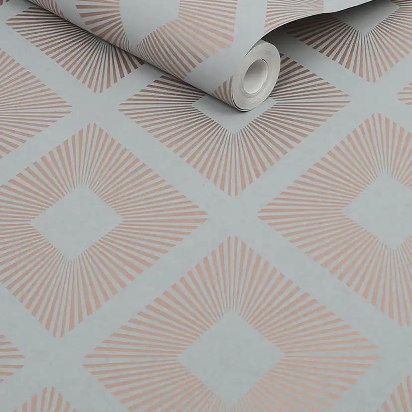 Tapet NEXT Deco Triangle Grey