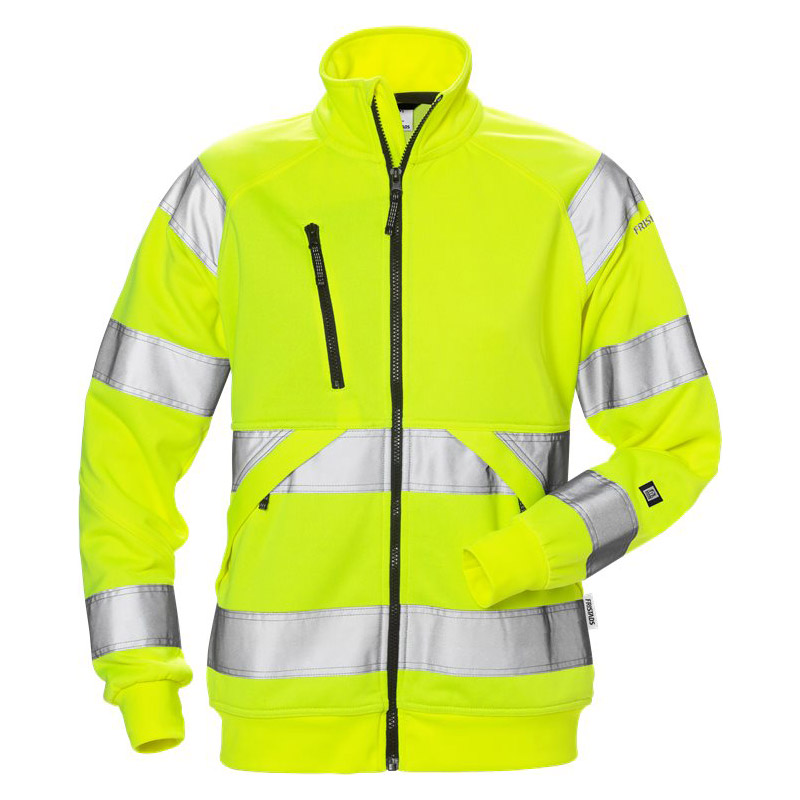 Sweatshirtjacka Fristads Varsel 7427 SHV Klass 3 Dam