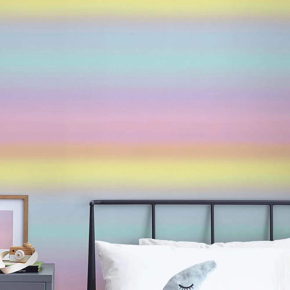 Tapet NEXT Rainbow Magical Ombre