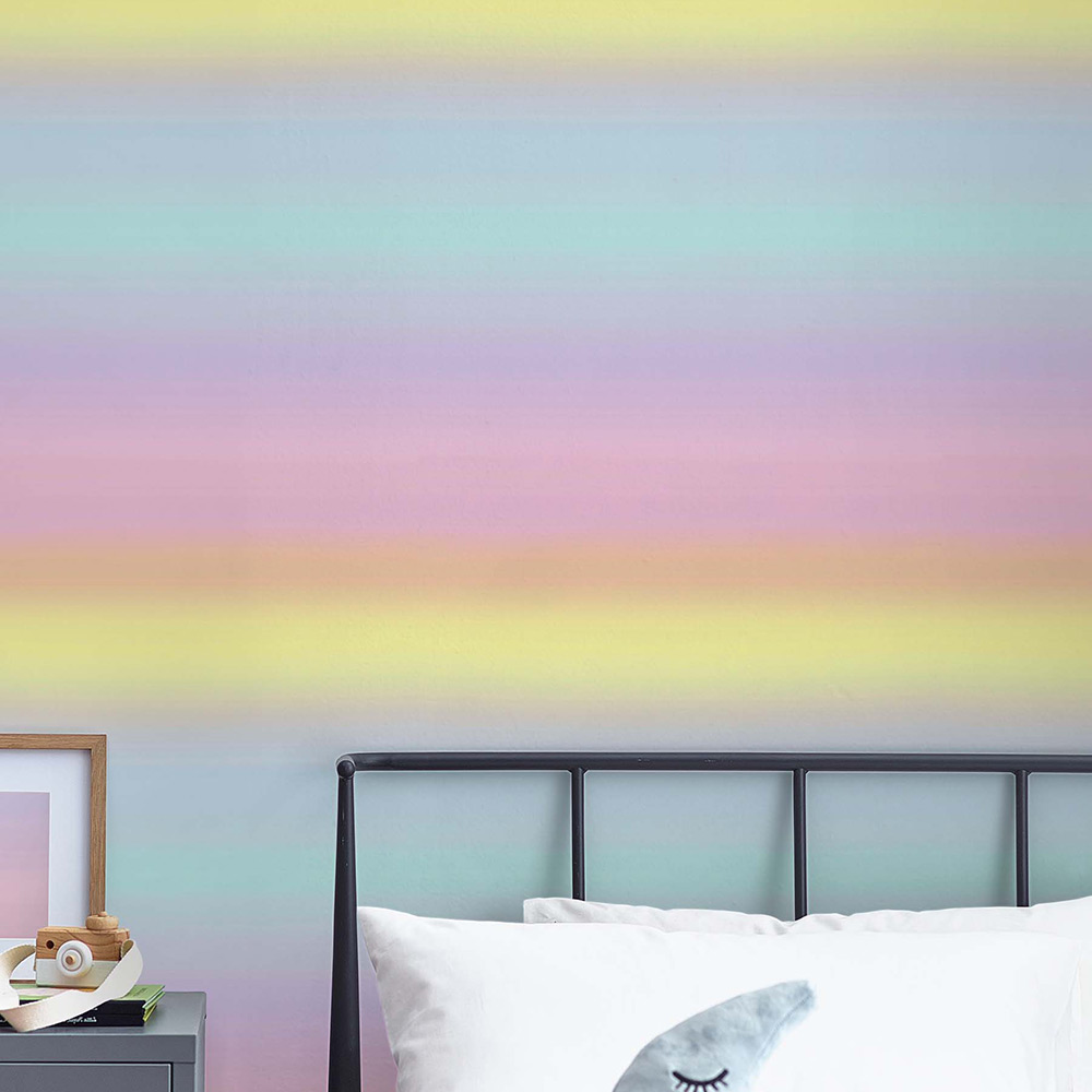 Tapet NEXT Rainbow Magical Ombre