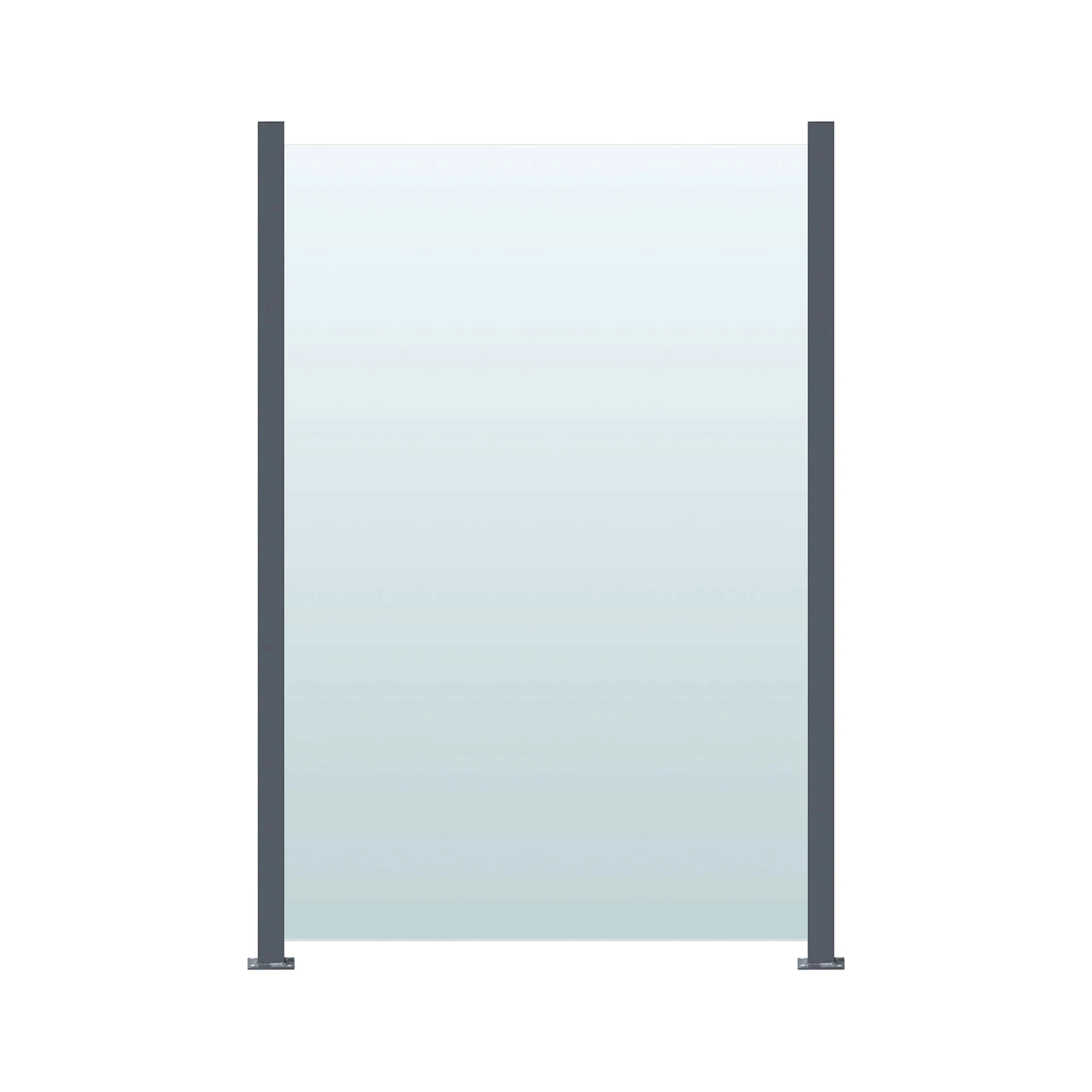 Glasräcke Hortus Klarglas Inkl Modul & Stolpe 100 x 150 cm