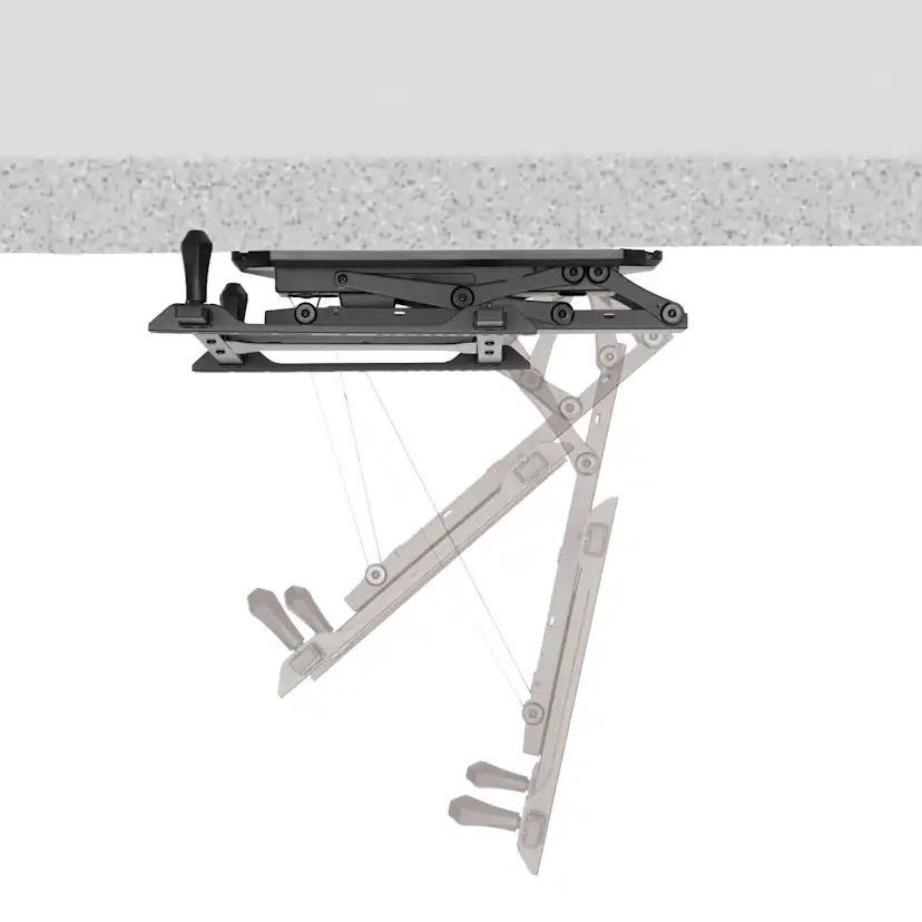 Motoriserat Flipdown-takfäste LogiLink För TV 32-70 tum