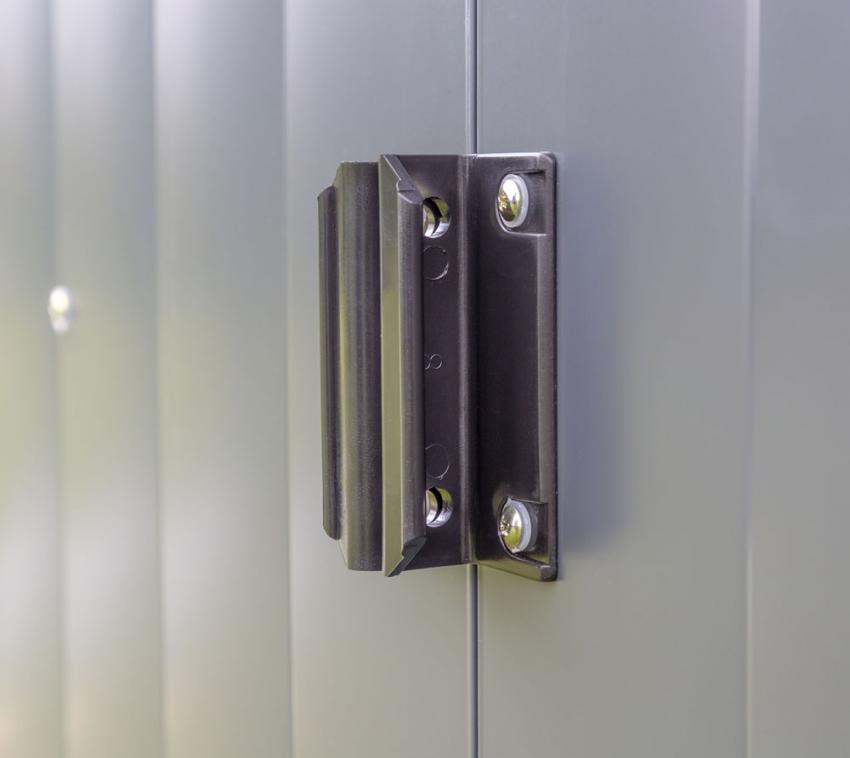 Förråd gop Trenix Antracit 10,7 m² Redskapsbod Byggsats i Stål