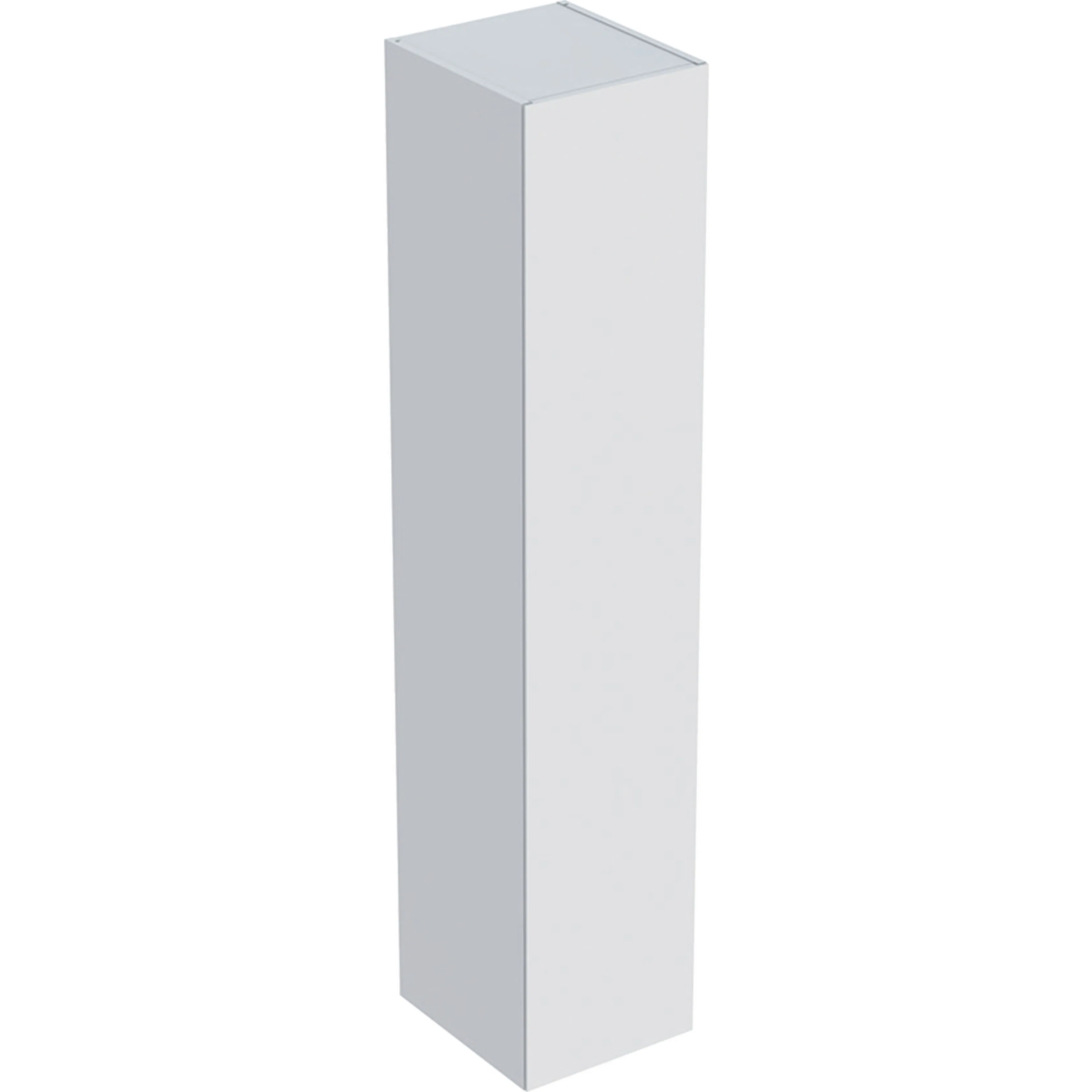 Ifö Elegant högskåp med en dörr: B=33cm, H=165cm, T=36.6cm, Vit