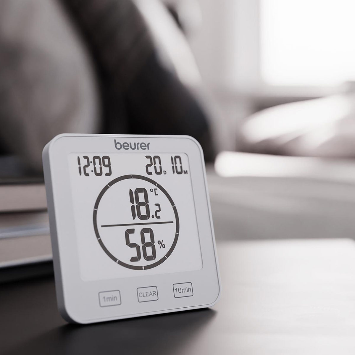Thermo/Hygrometer Beurer HM22 Klocka