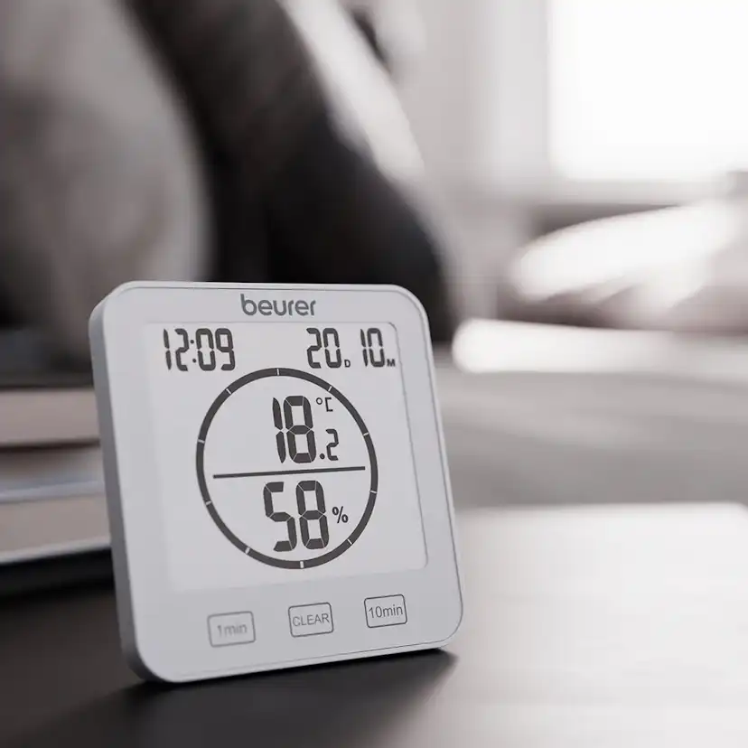 Thermo/Hygrometer Beurer HM22 Klocka
