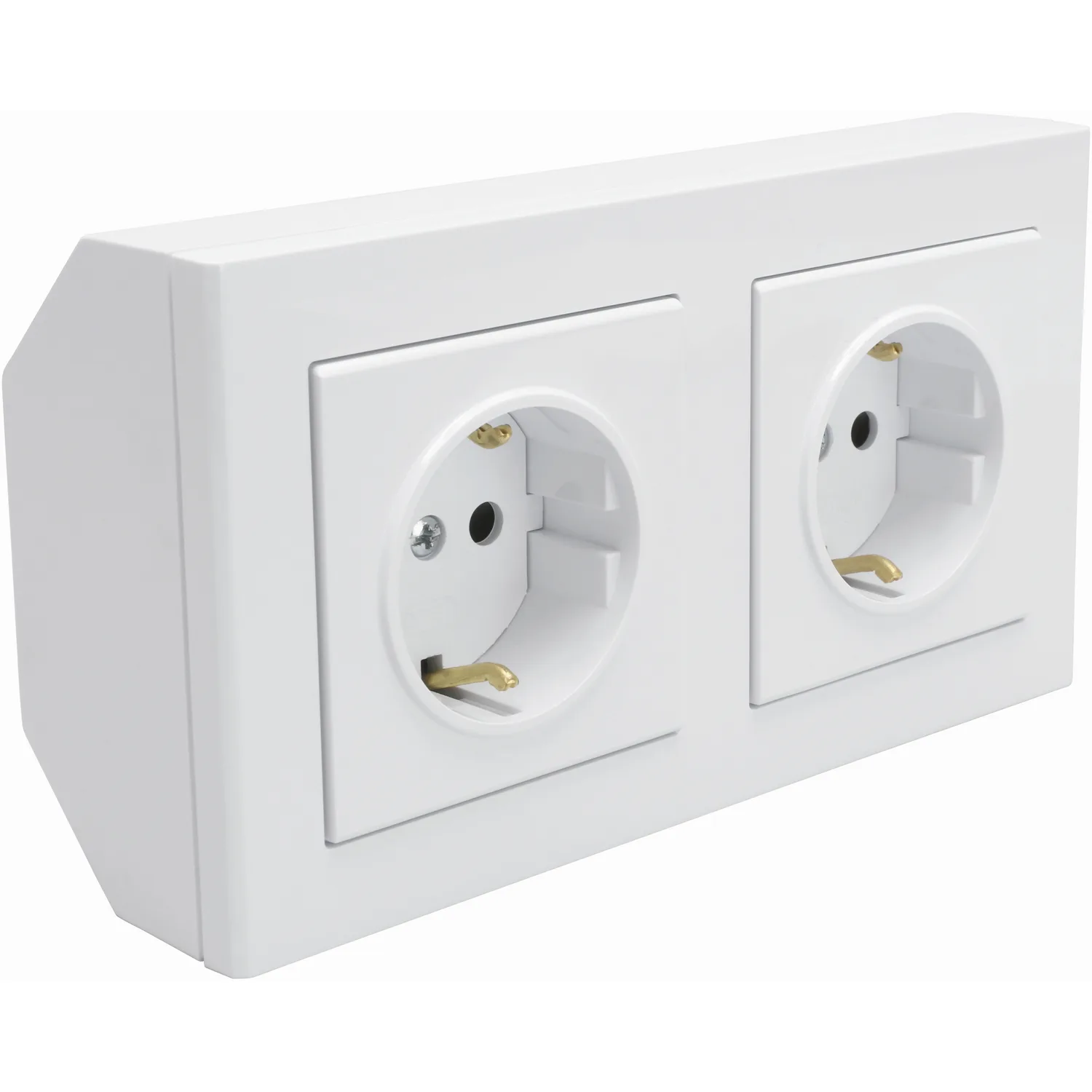 Hörnbox Malmbergs Optima 2Xschuko