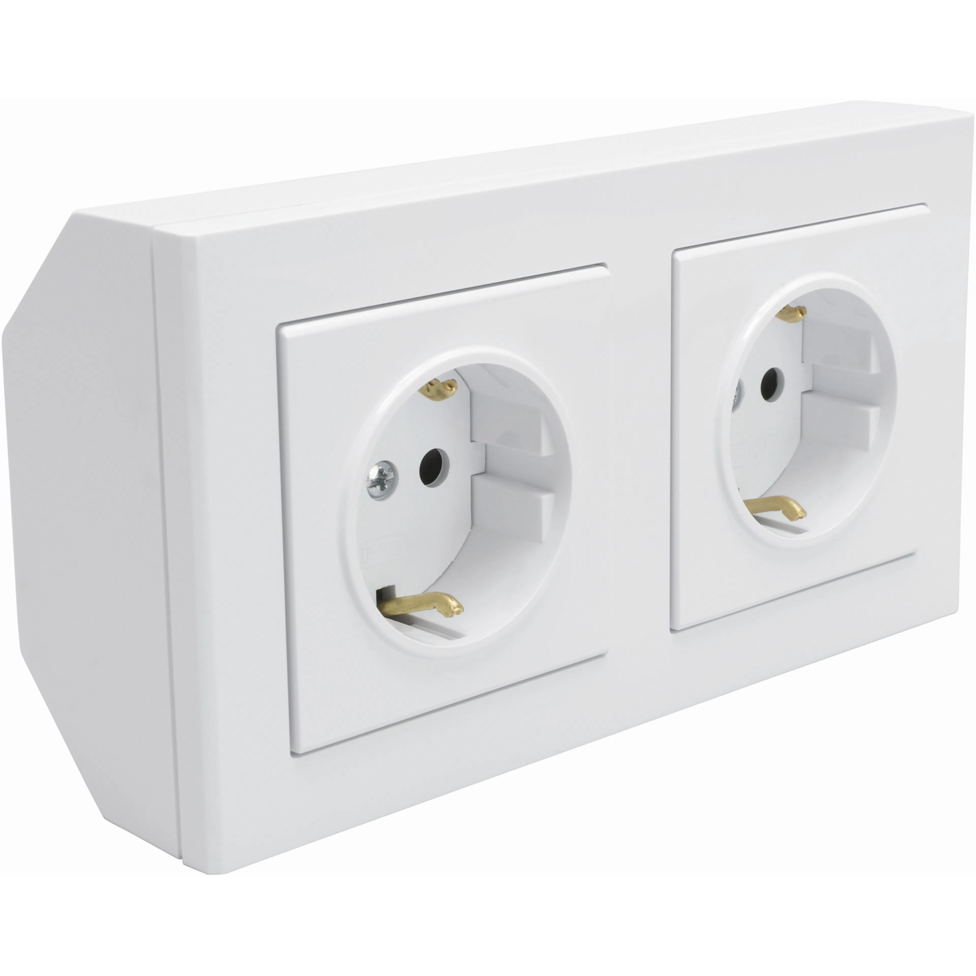 Hörnbox Malmbergs Optima 2Xschuko