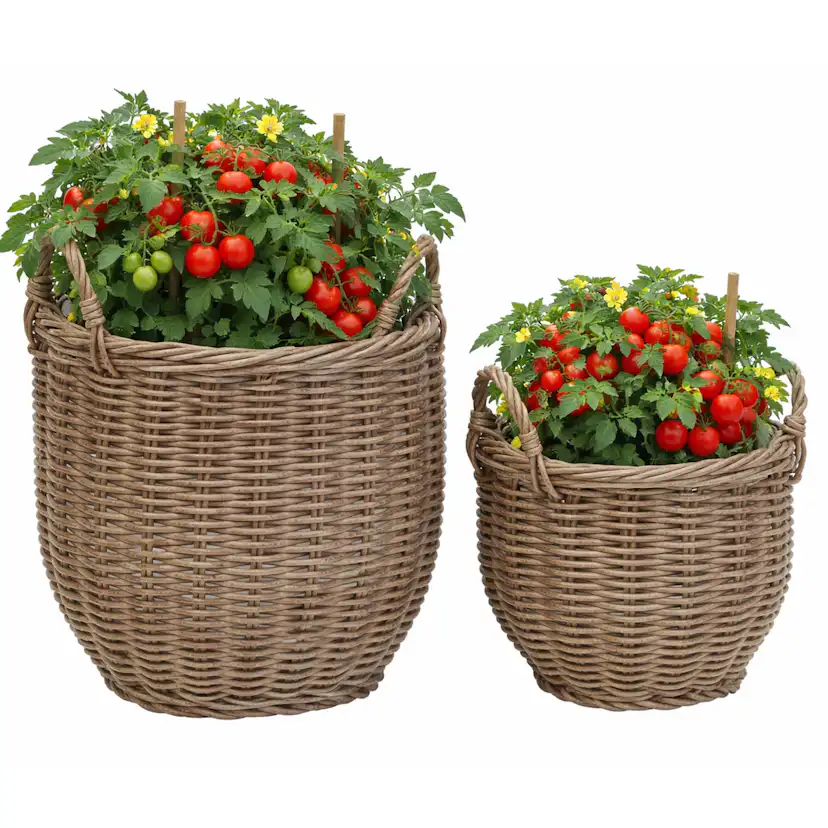 Planteringskorg Baltic Garden EGG planteringskorgar 2-set x 4