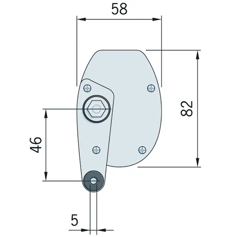 Torkarmotor Roca W05 12v