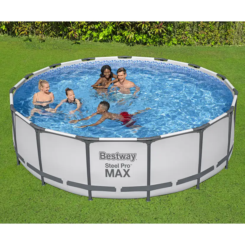 Poolpaket Bestway Steel Pro Max Ø4,57 m ClickConnect