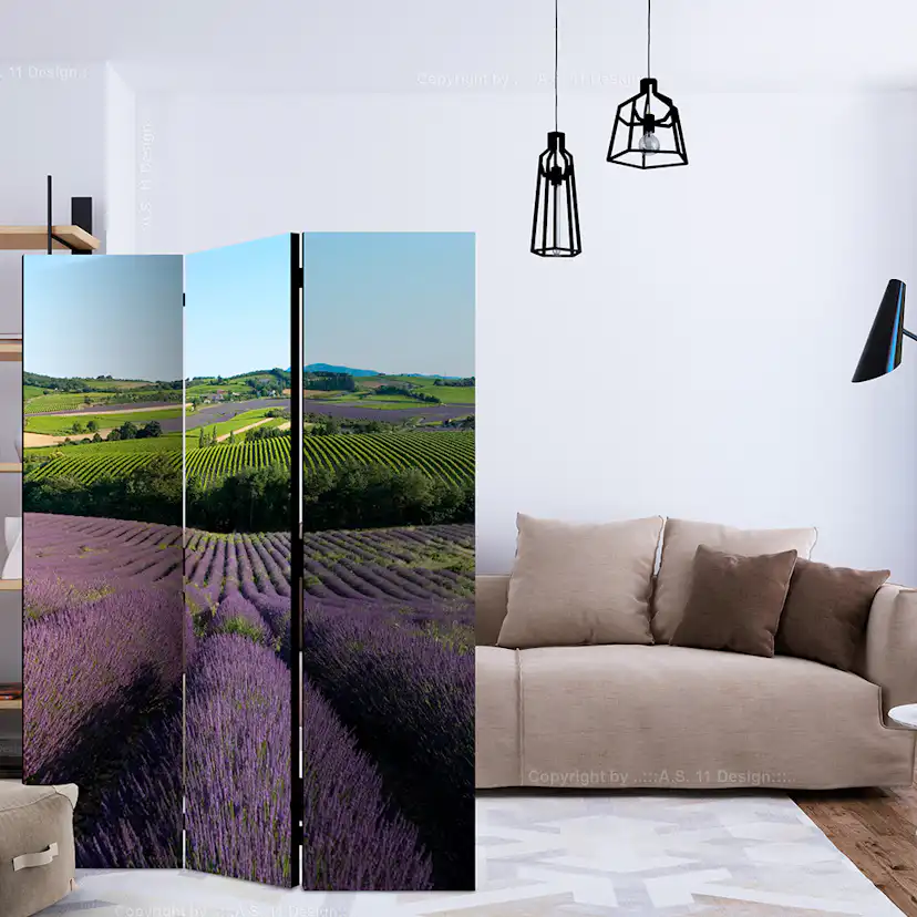 Rumsavdelare Arkiio Lavender Fields 135x172 cm