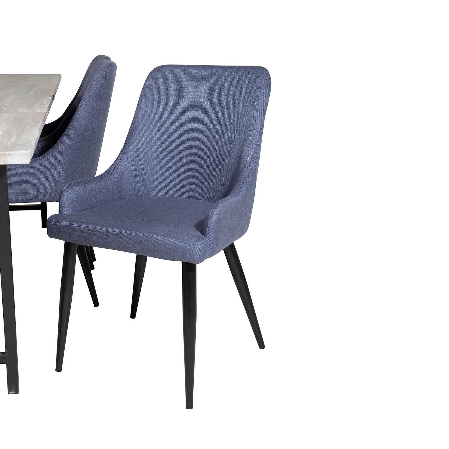 Matgrupp Venture Home Jenni med 6 Plake Stolar