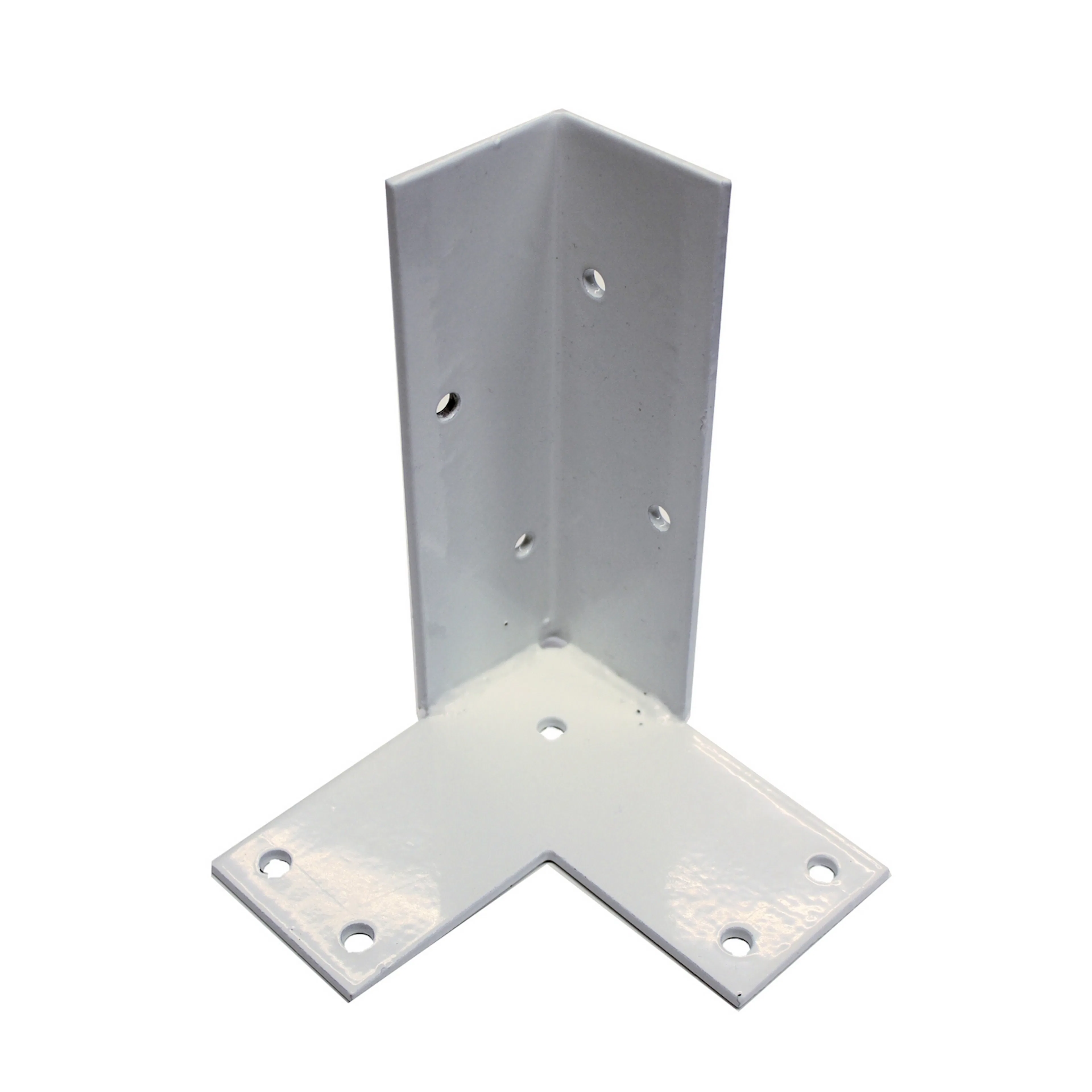 Post leg C-type Corner white Vit