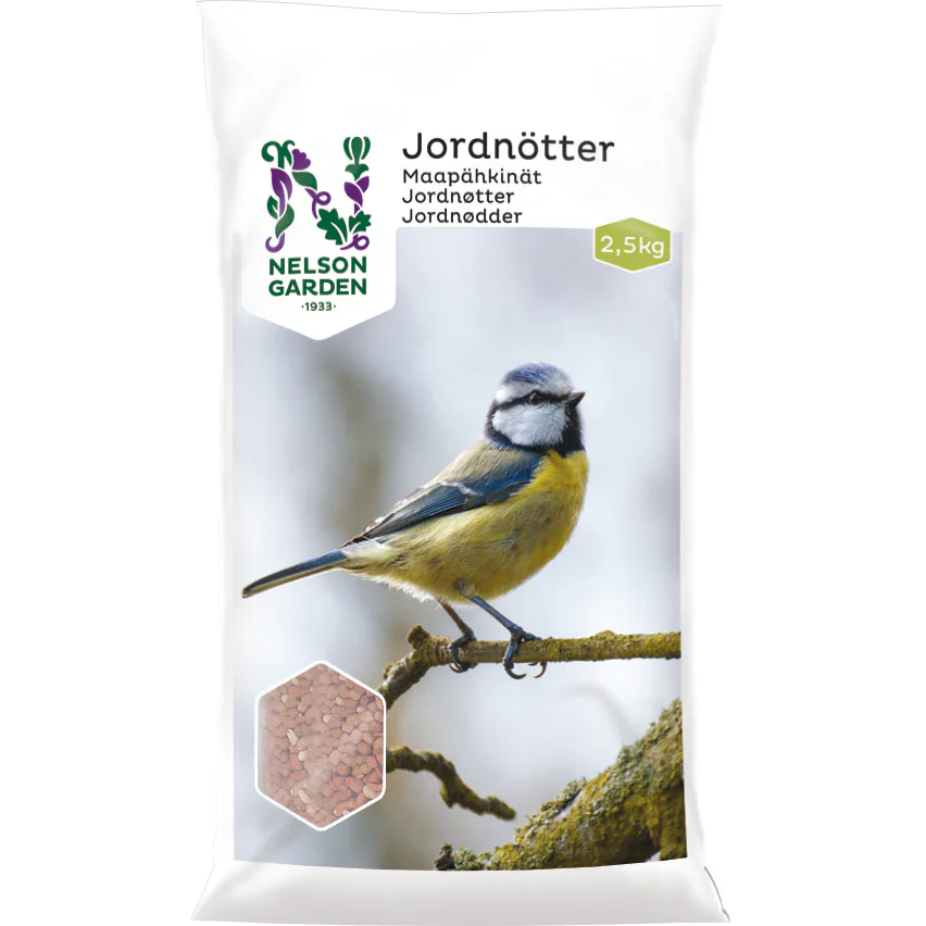 Fågelmat Nelson Garden Jordnötter 2,5 kg