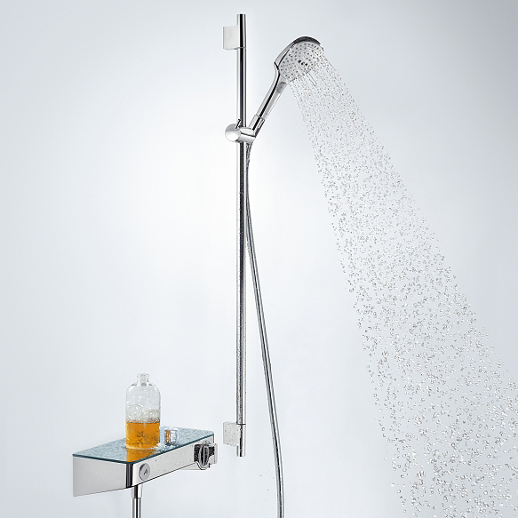 Duschset Hansgrohe Raindance Select E 120 3jet Krom utan EcoSmart