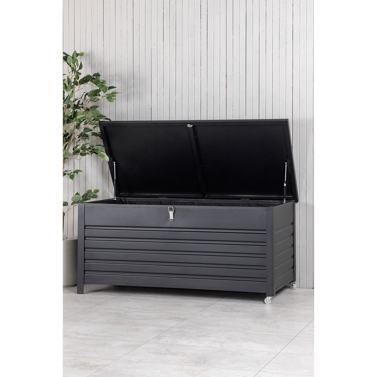 Elsa cushion box - black 130*60*60 - Ersätter 1011-408 Färg: Black