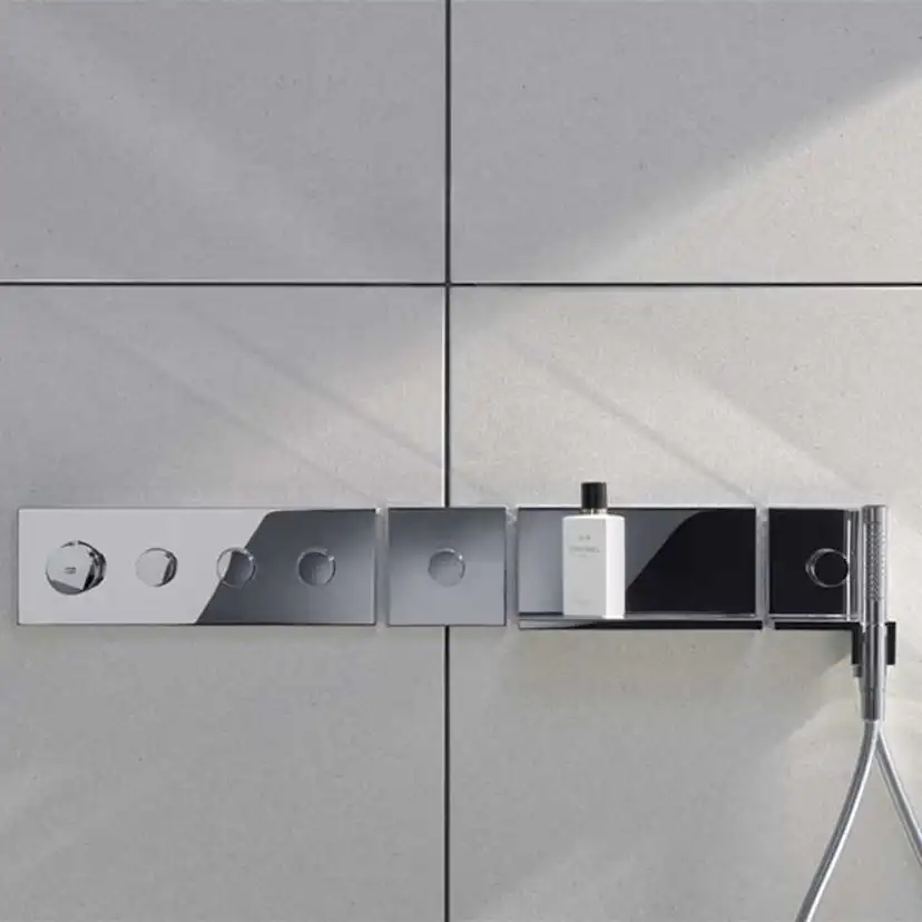 Färdigset Axor ShowerCollection till Avstängningsventil 120/120 Square