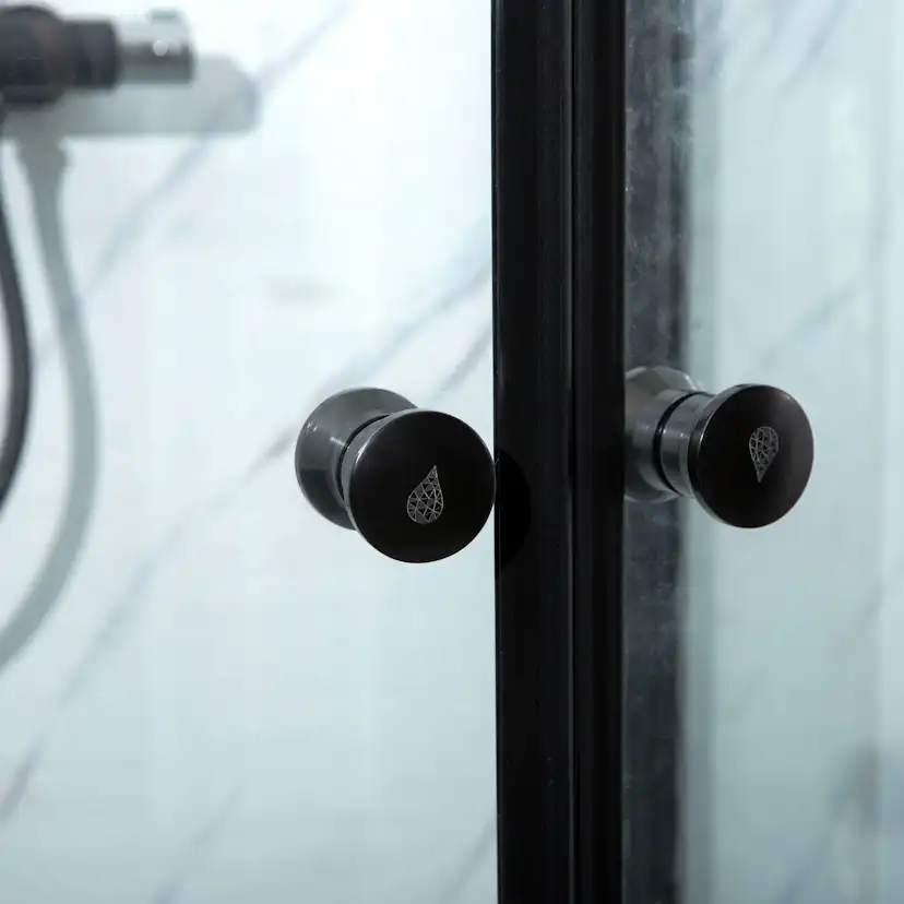 Duschhörn Bathlife Mitt svart