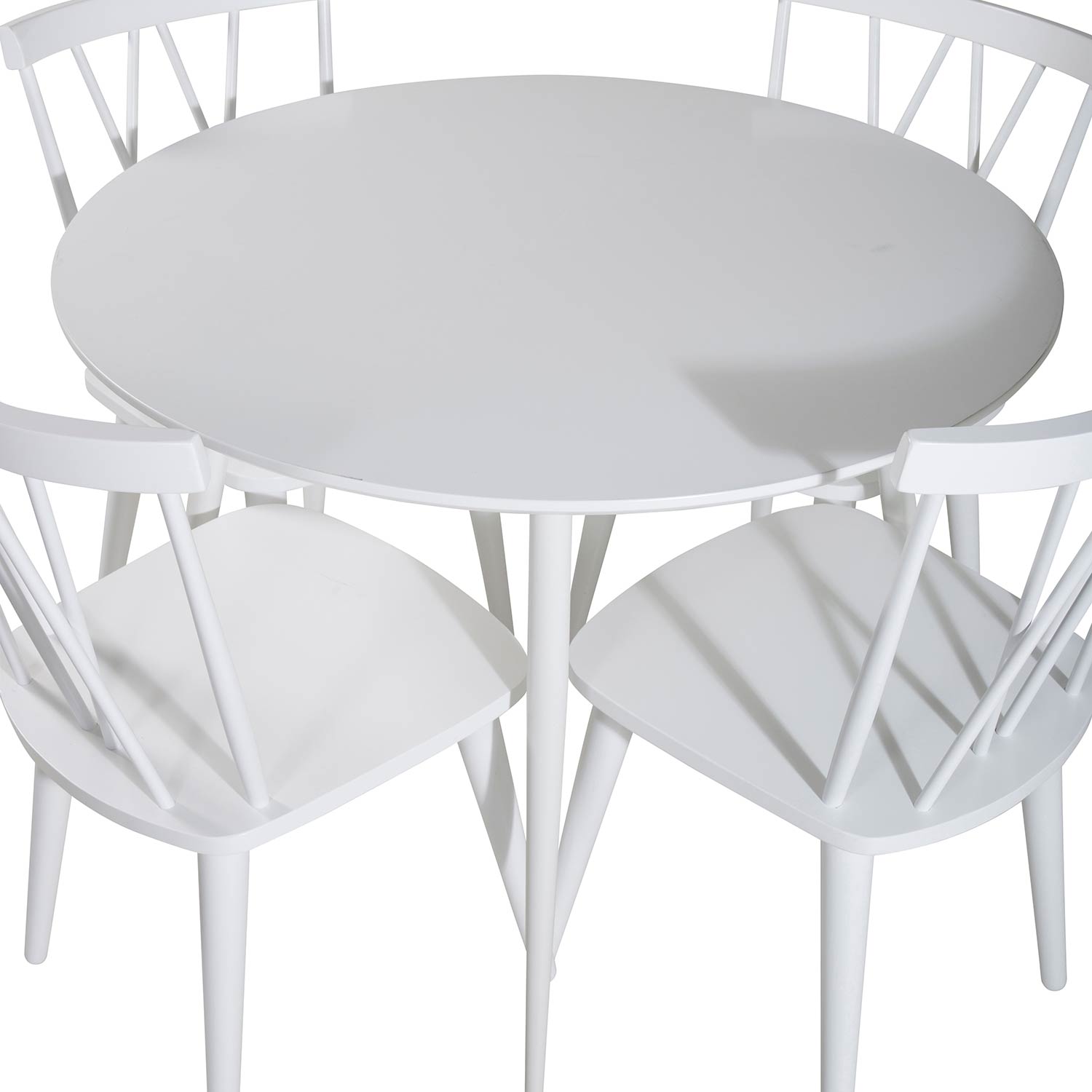 Matgrupp Venture Home Plake med 4 Laura Stolar Polyestertyg Runt