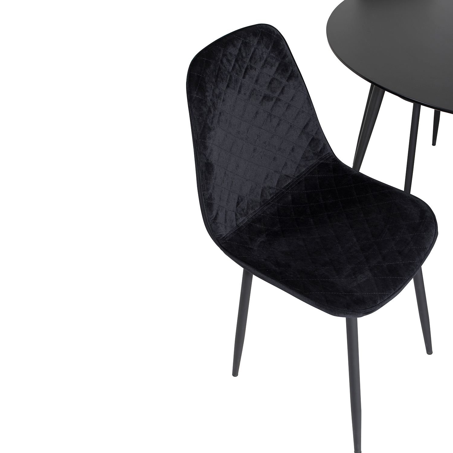 Matgrupp Venture Home Silvia med 4 Phoi Stolar Runt