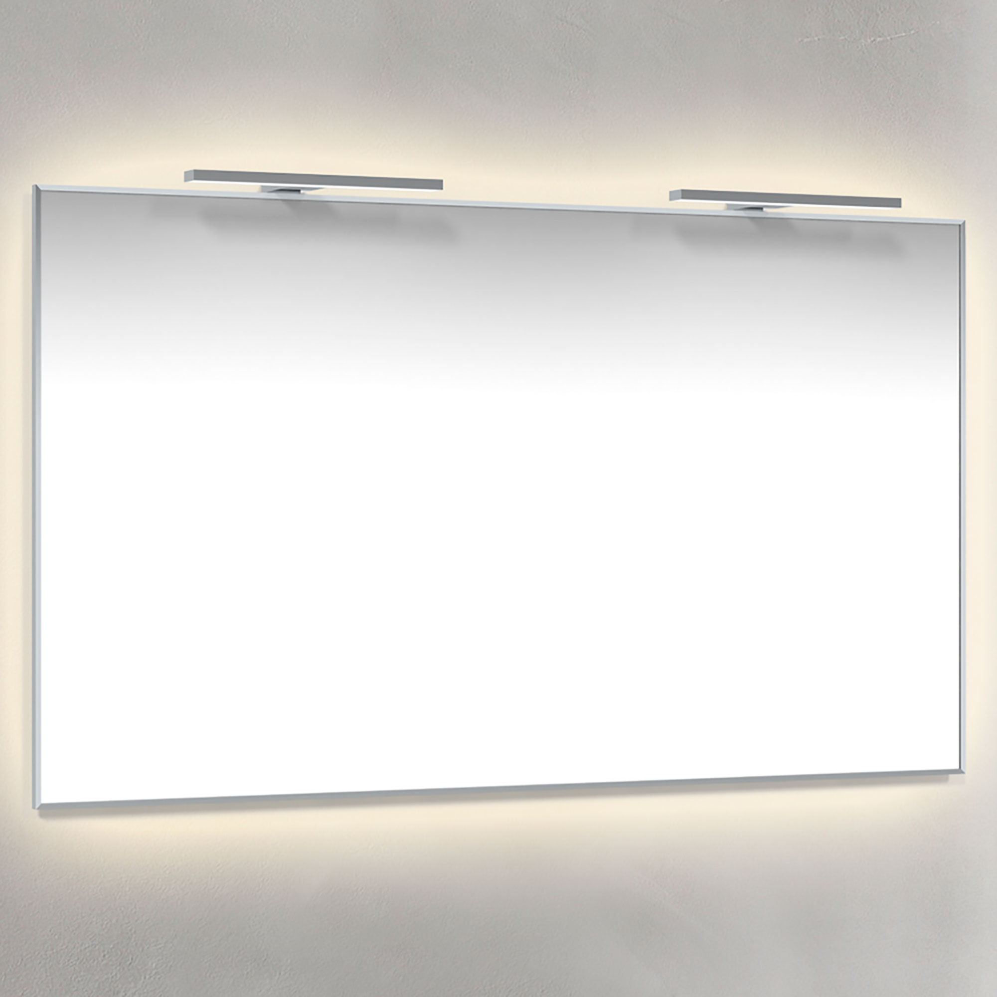 Spegel Macro Design Crown Ambilight T-belysning Med Ram