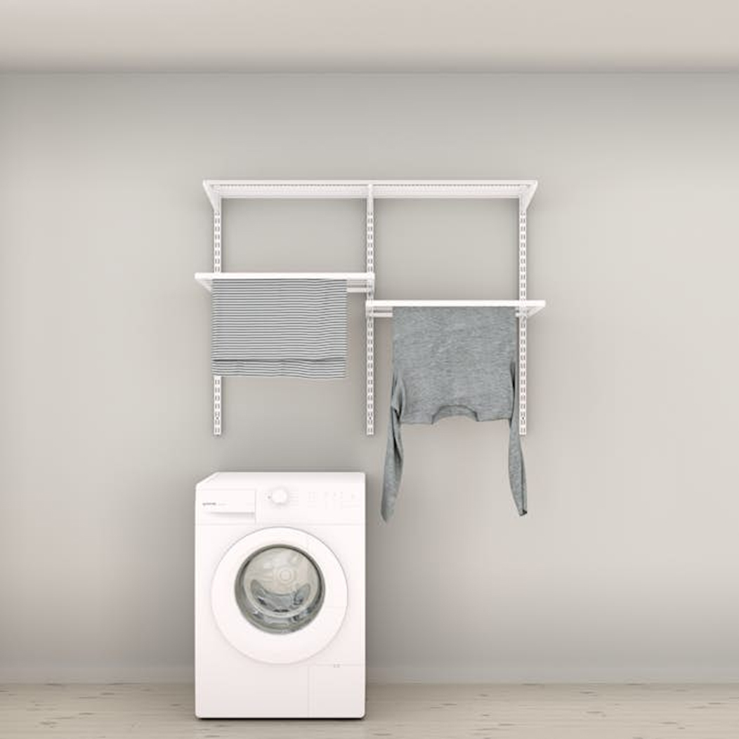 Tvättlösning Elfa Ready Solution Classic 2 125 cm Vit