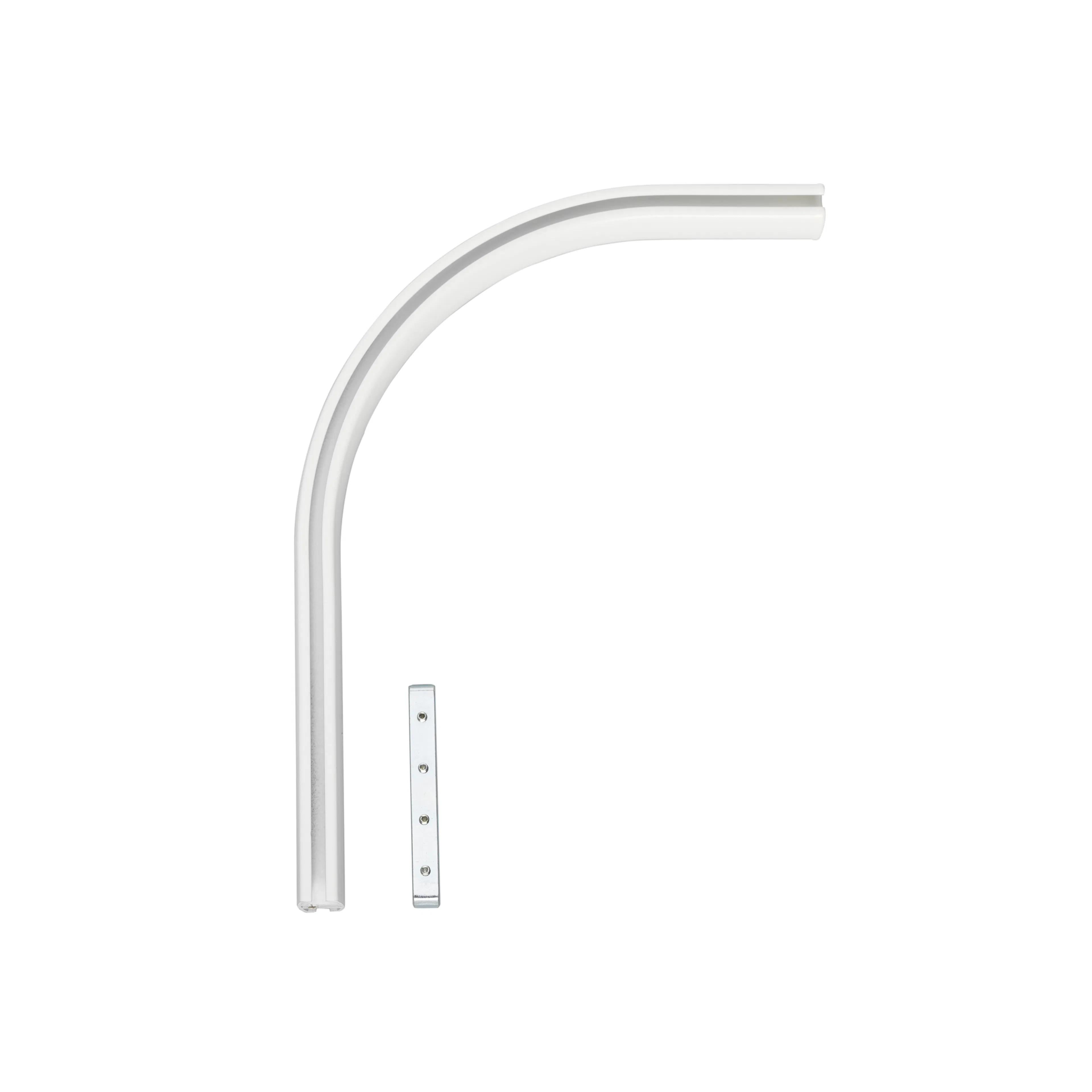 Flexi Hörnböj 90° vit 15x20 Vit