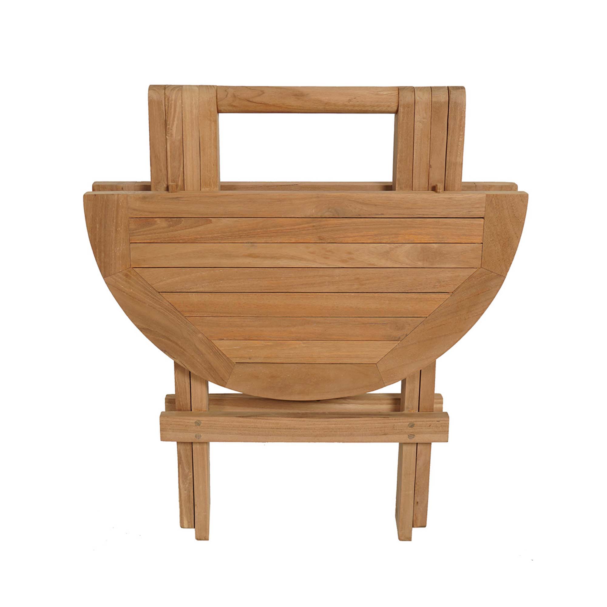 Trädgårdsbord Baltic Garden Tropea fällbart sidobord Ø50 cm