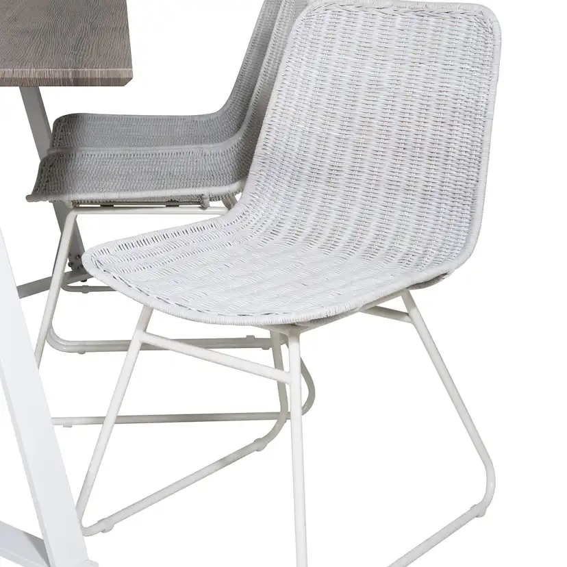 Matgrupp Venture Home Madde med 6 Cornelia Stolar