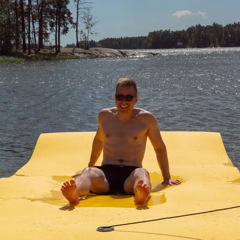 Flytande matta Röhnö Lagoon 4,6x1,78m