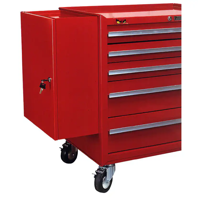 Låsbart sidoskåp Teng Tools TCW-CAB
