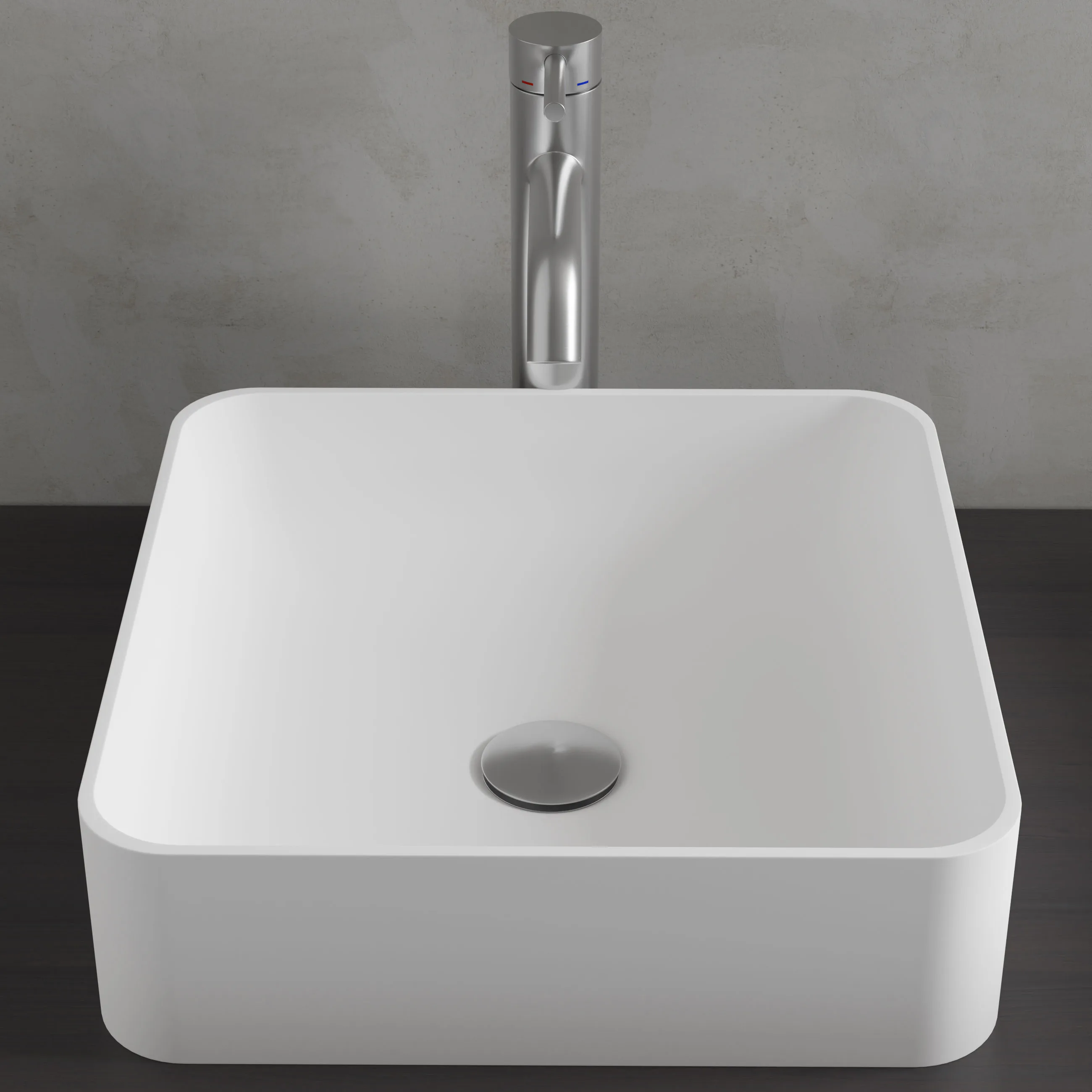 Tvättställ Scandtap Solid S1