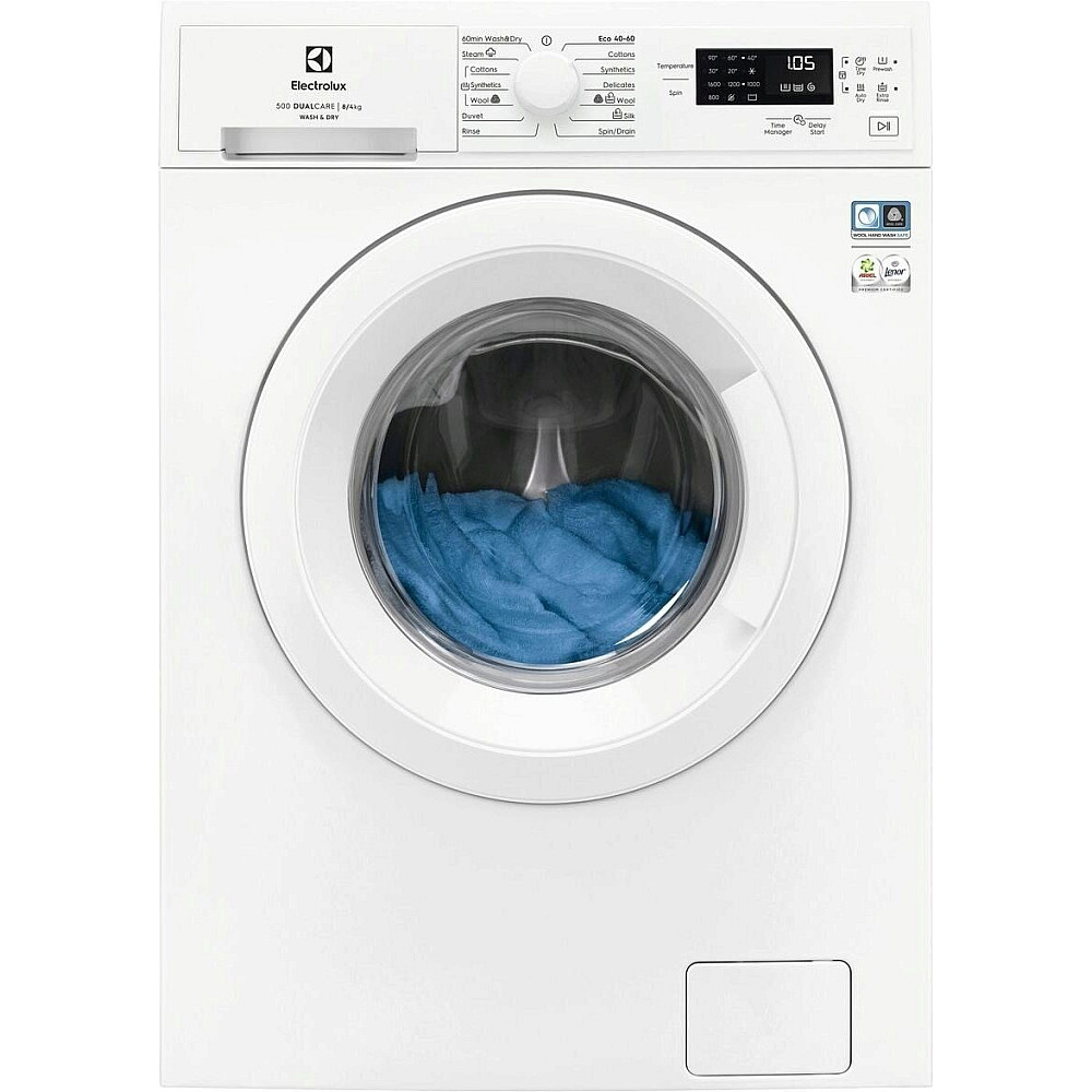 Tvättmaskin med Torktumlare Electrolux EW2W3068E4 Vit