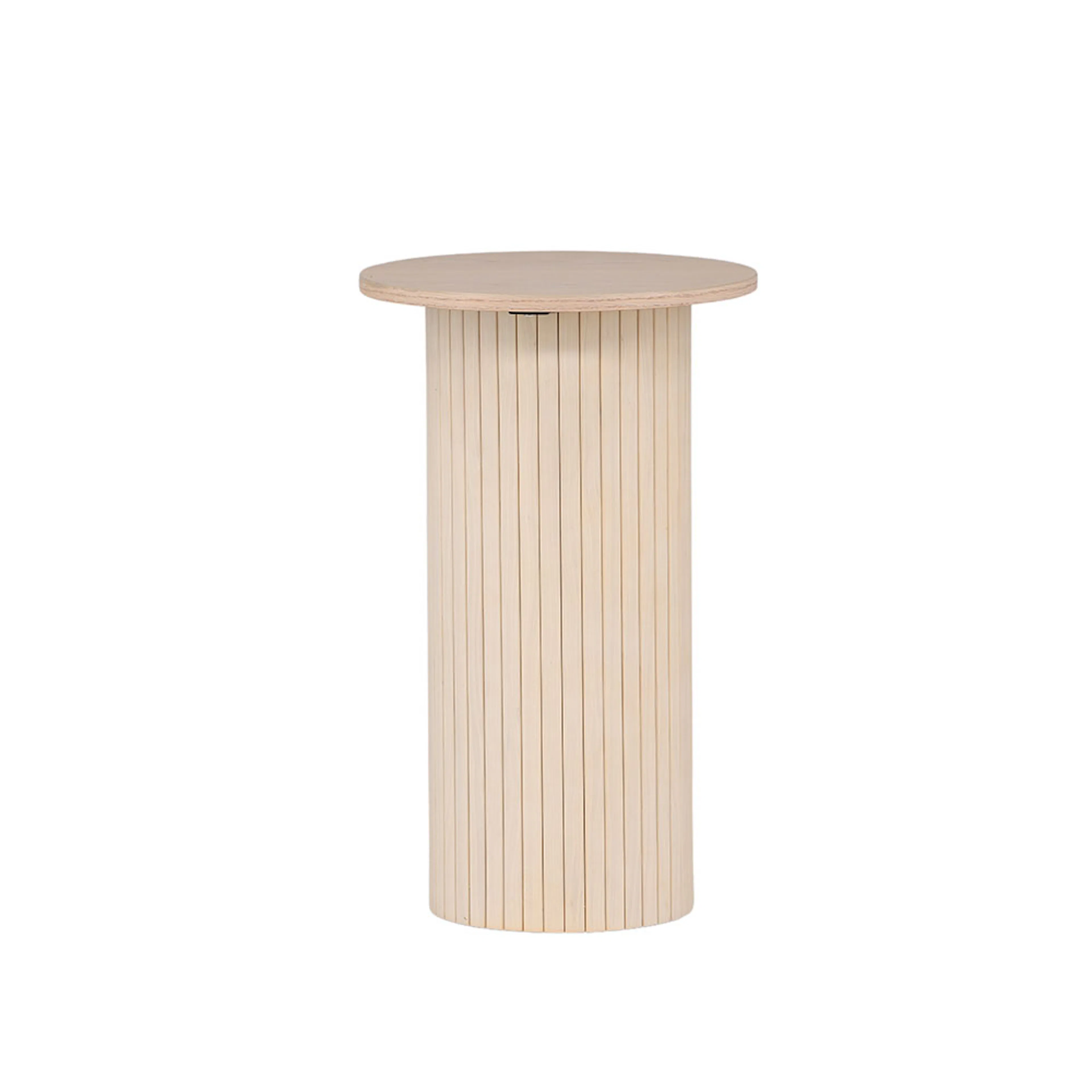 Bianca Side Table - Whitewash / Whitewash Veneer Vittvättad