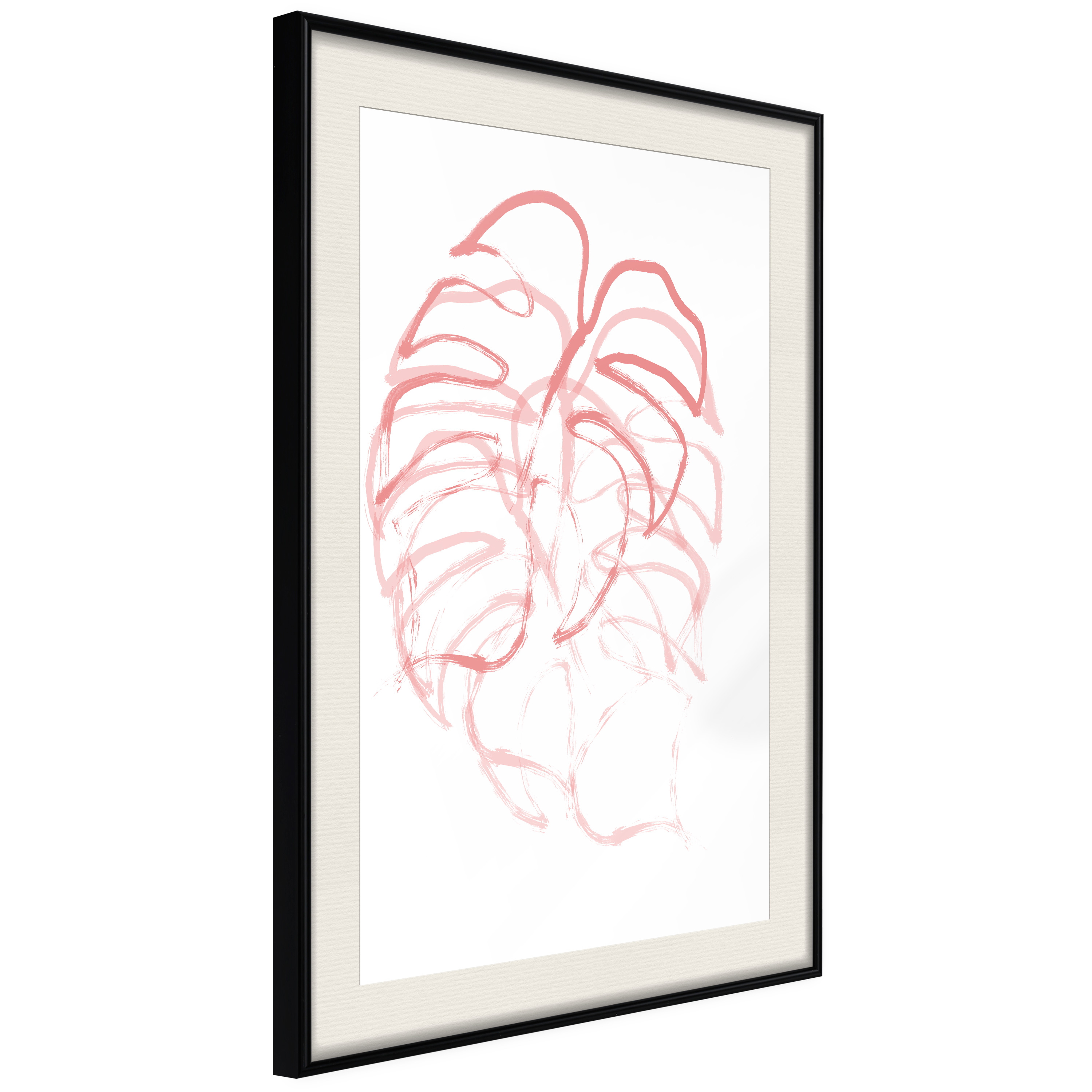 Affisch - Monster in Motion [Poster] 40x60 Svart ram med passepartout, 40x60 cm