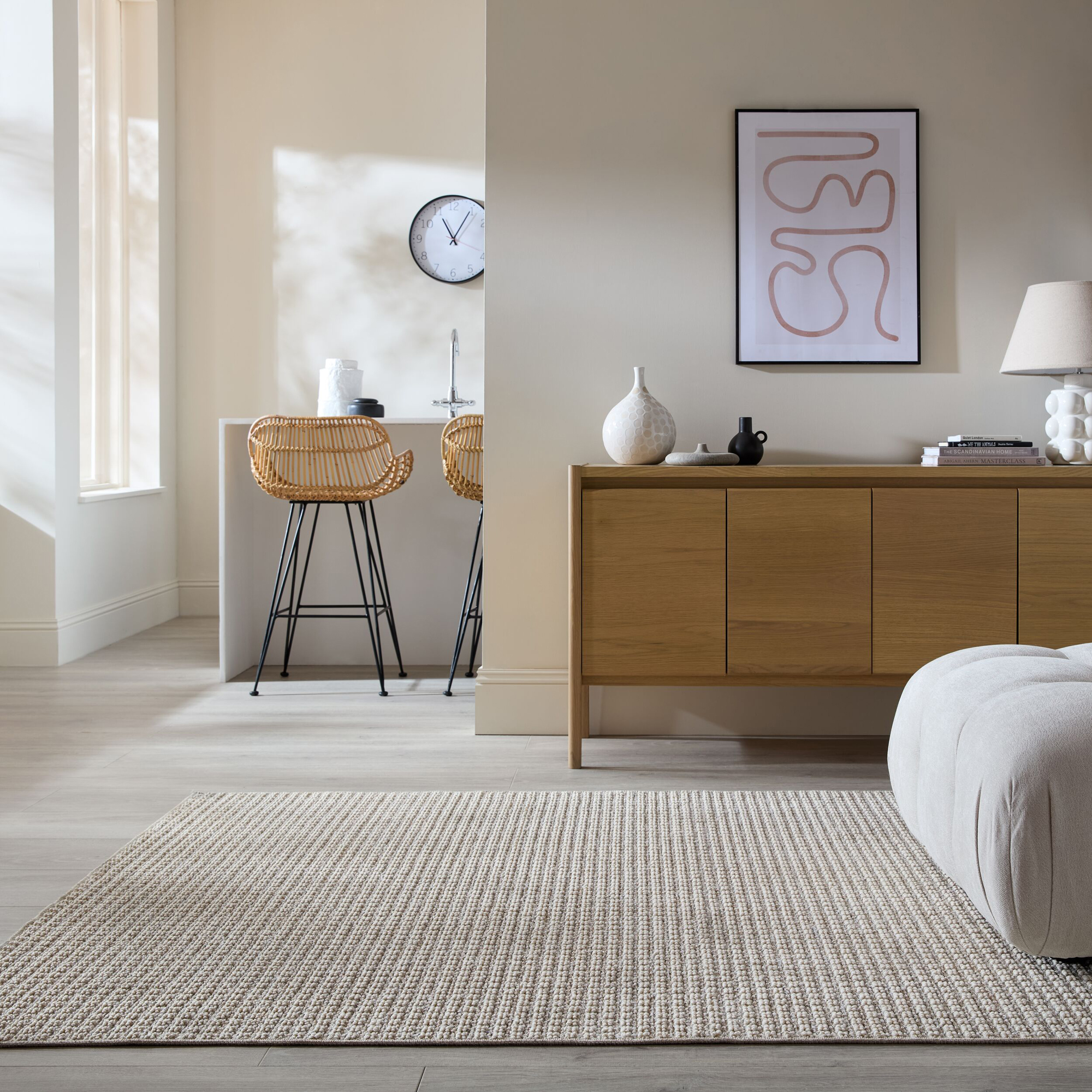 Rektangulär Matta Flair Rugs Modra Washable