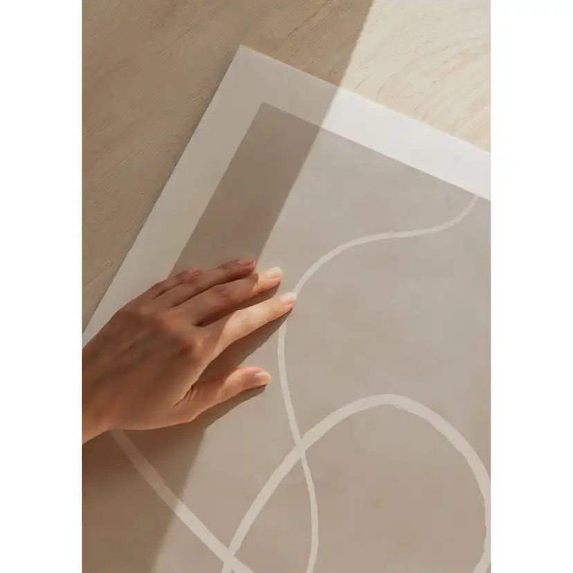 Poster Gallerix Line Art Inverted No2