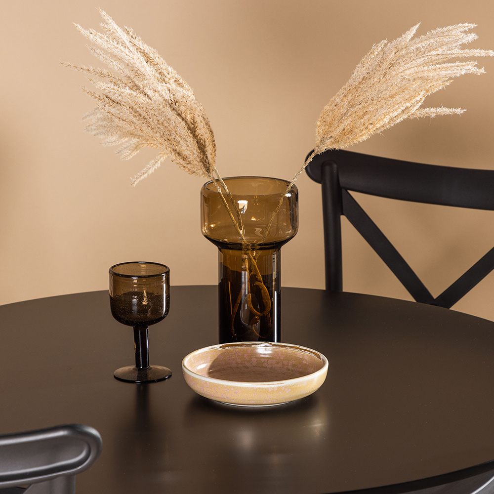 Matgrupp Venture Home Glade Ø 100 cm med 4 Crosett Stolar