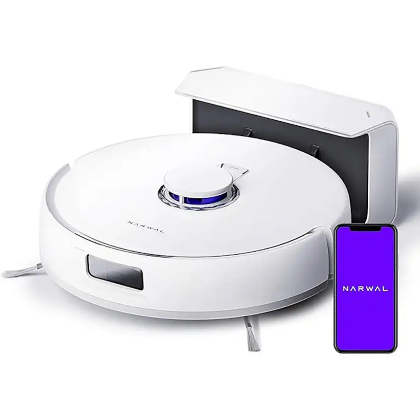 Robotdammsugare Narwal Freo X Plus Vit Appstyrd med Självtömmande Station